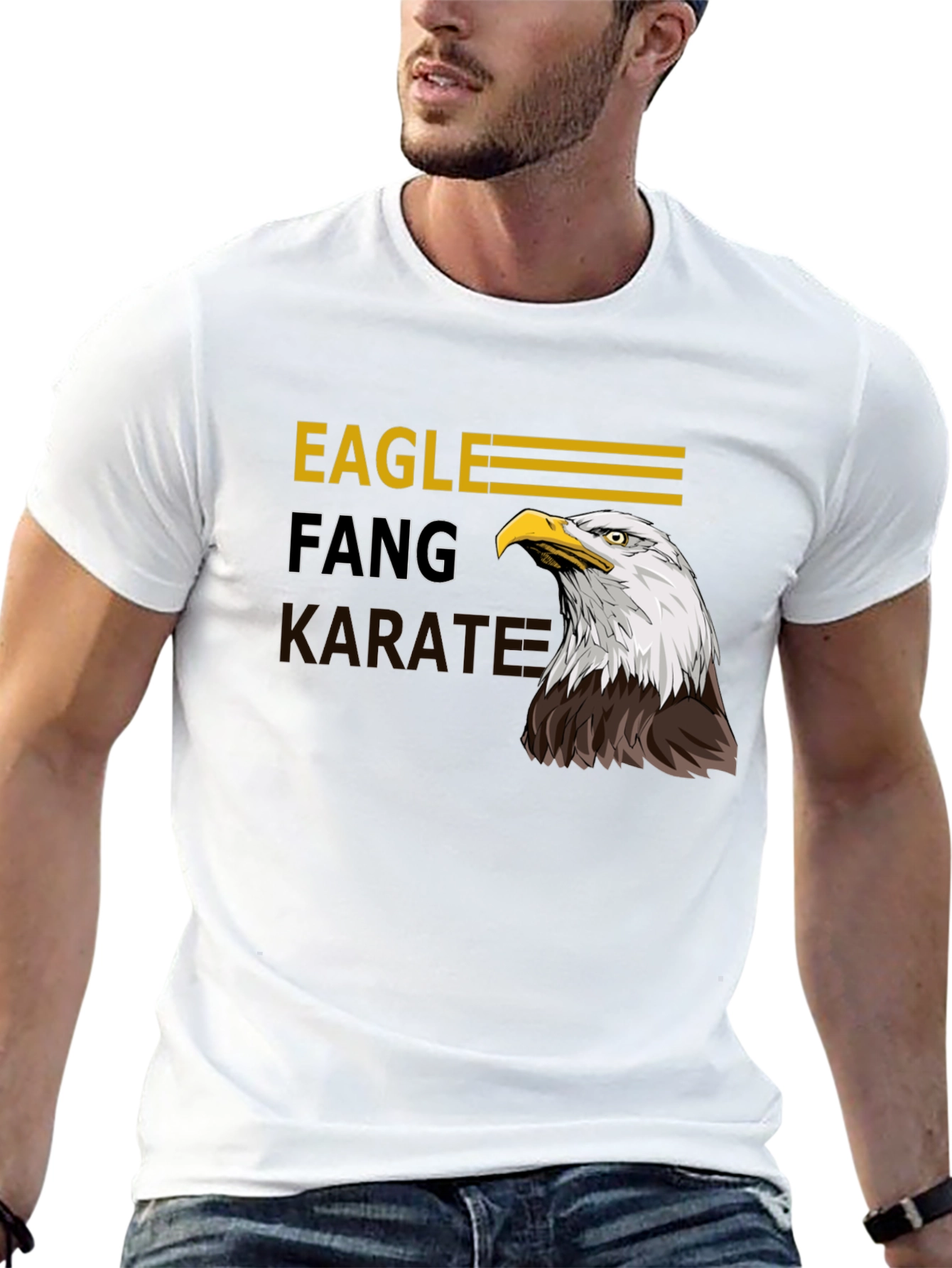 Eagle Fang Karate Graphic T-Shirt - Black
