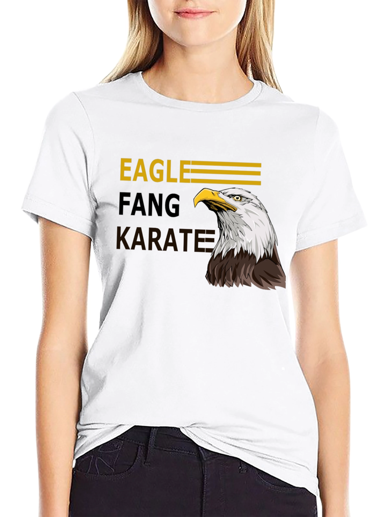 Eagle Fang Karate Graphic T-Shirt - Black