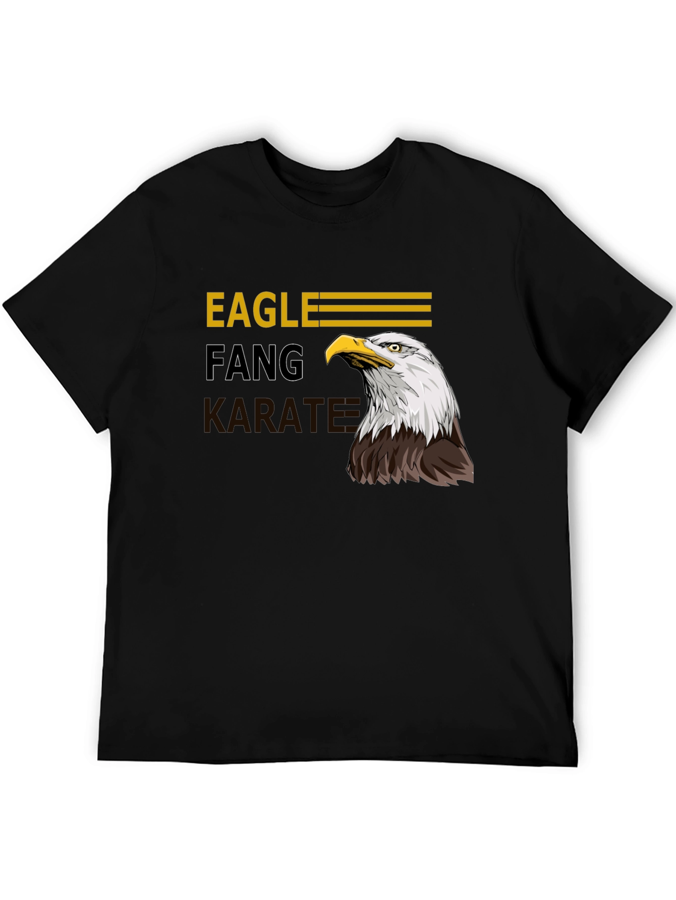Eagle Fang Karate Graphic T-Shirt - Black