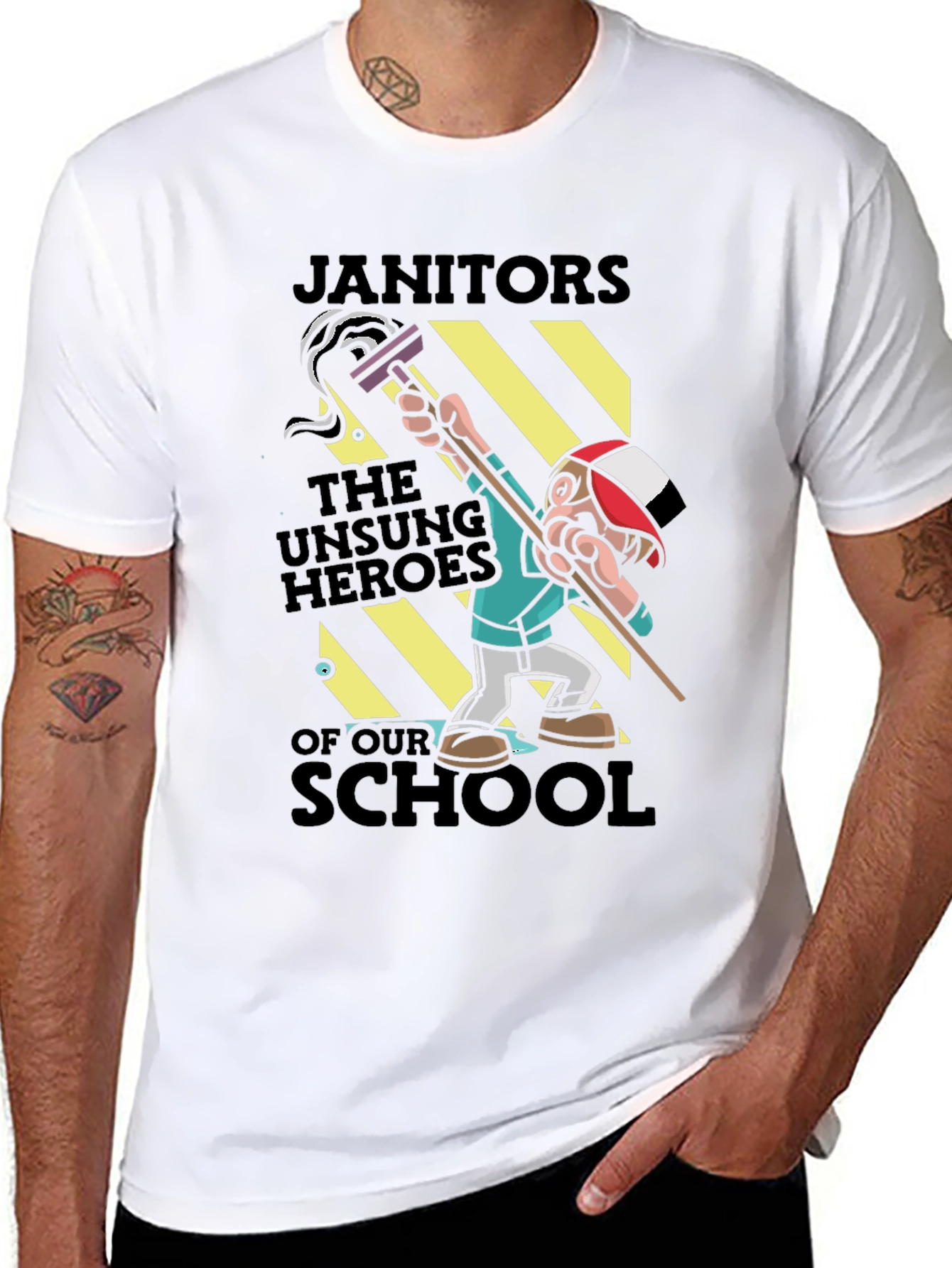 Janitors: The Unsung Heroes T-Shirt