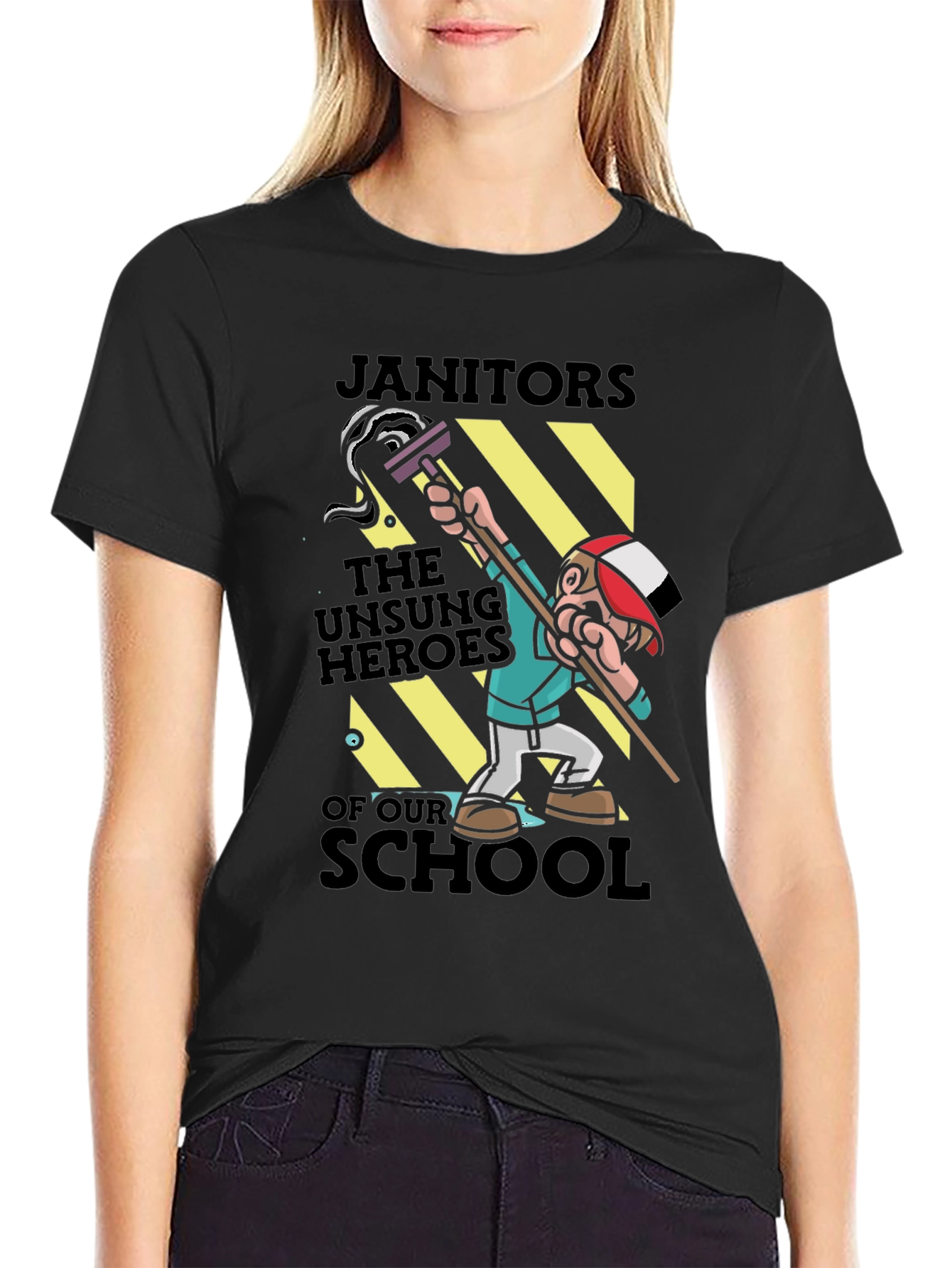 Janitors: The Unsung Heroes T-Shirt