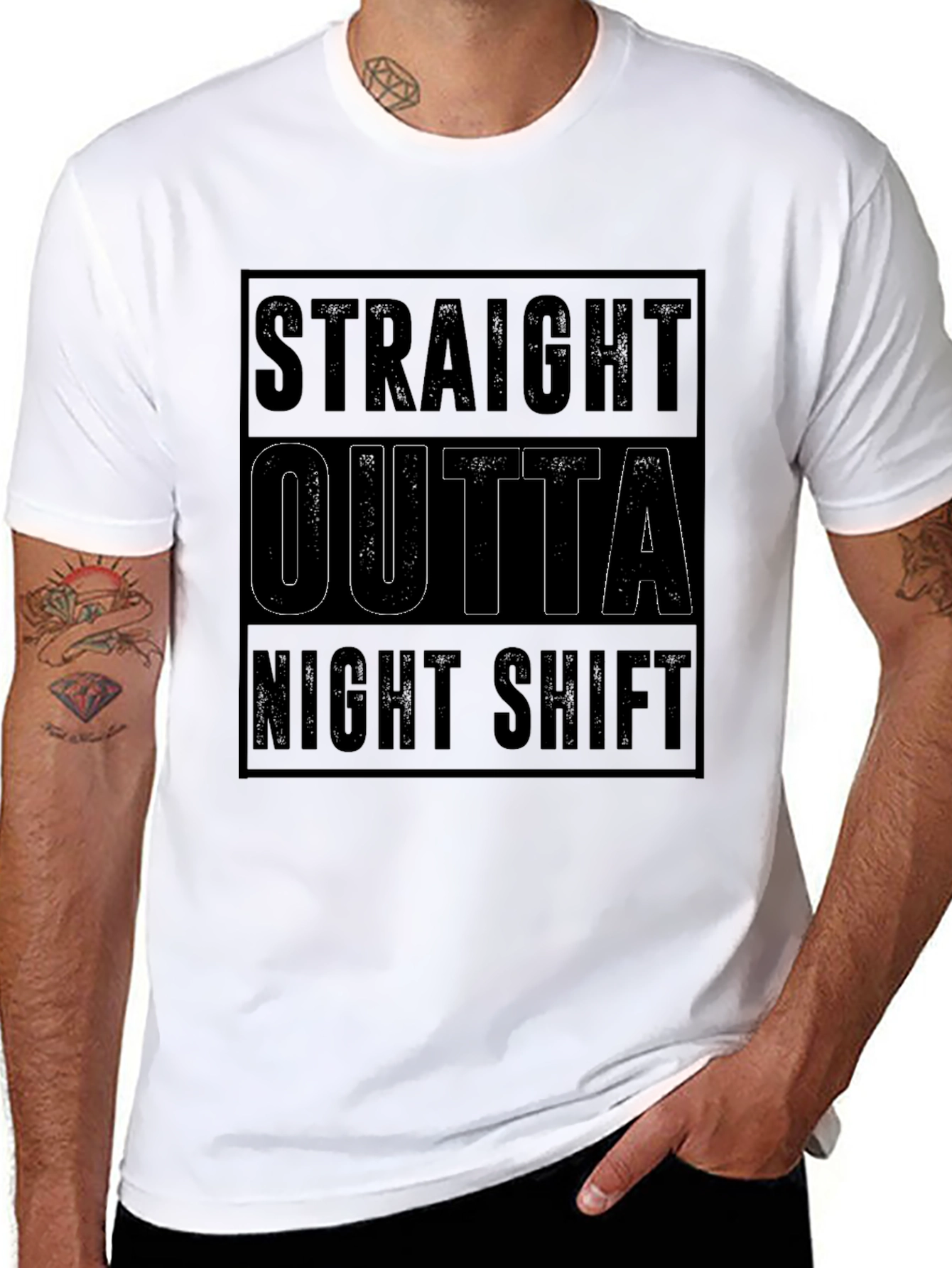 Straight Outta Night Shift T-Shirt