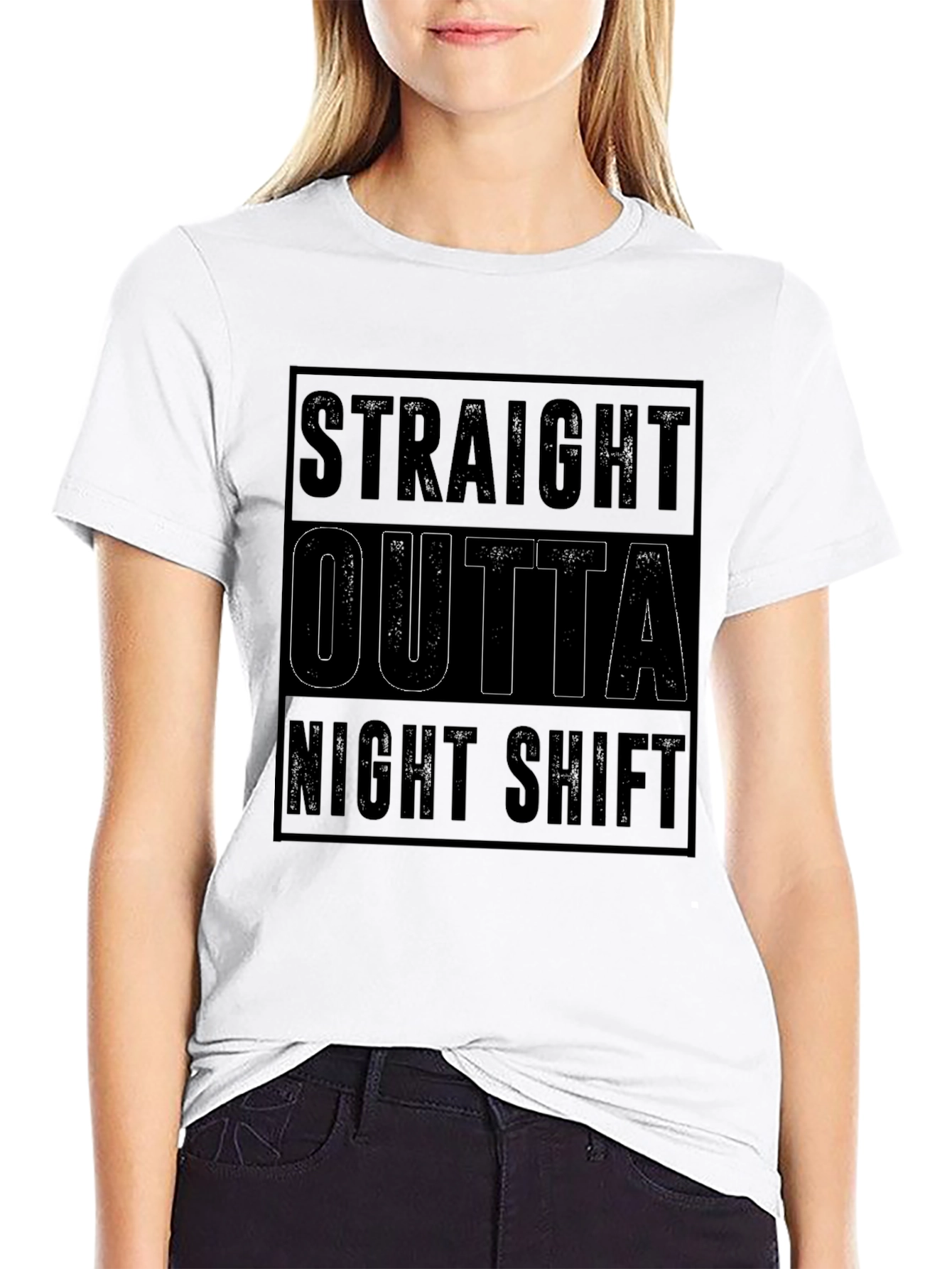 Straight Outta Night Shift T-Shirt