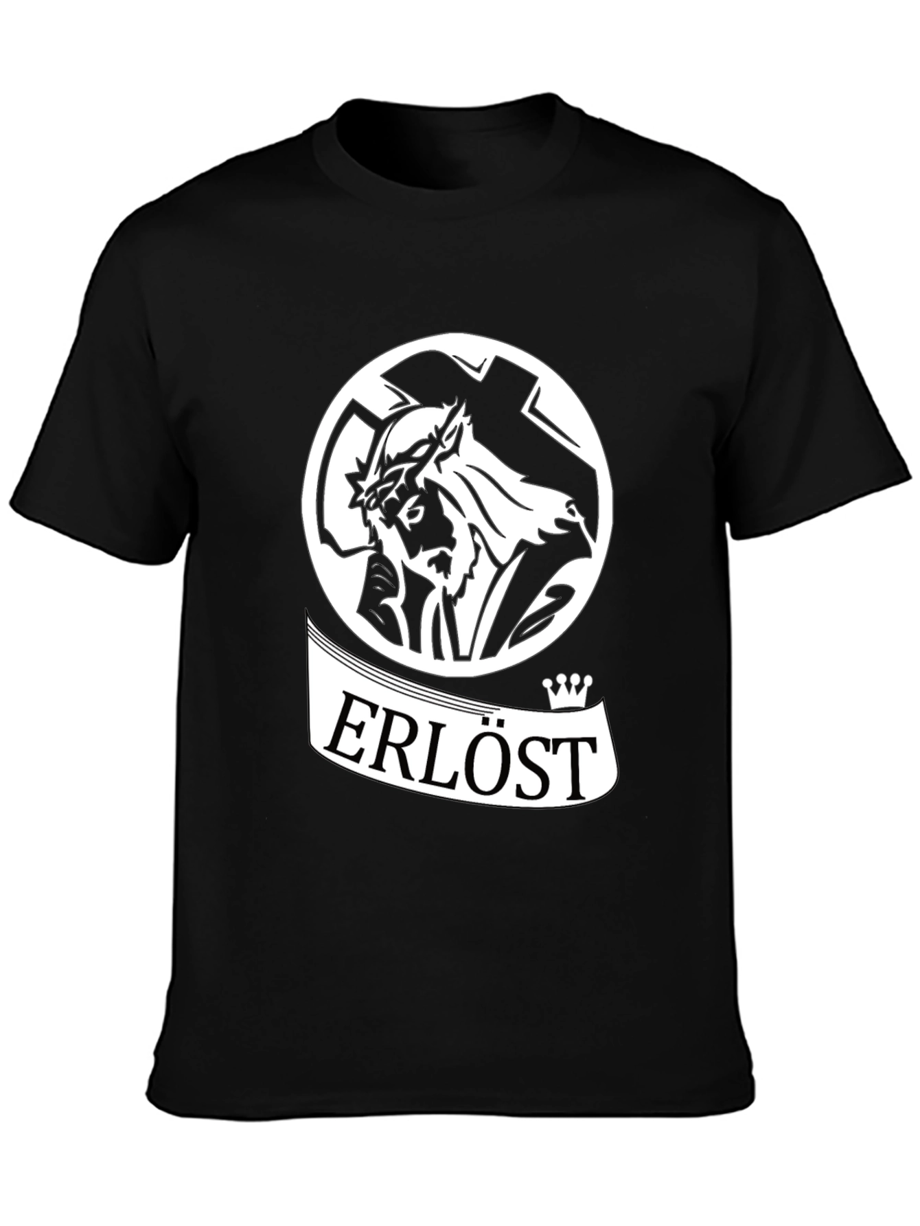 Erlöst Graphic T-Shirt - Religious Design