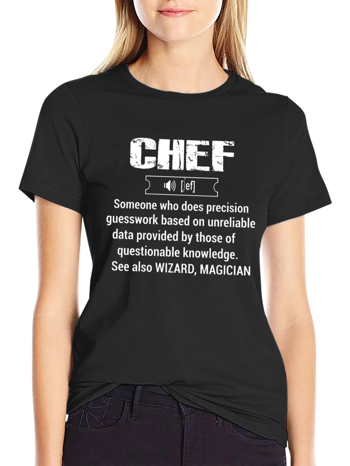Chef Definition T-Shirt - Wizard Magician