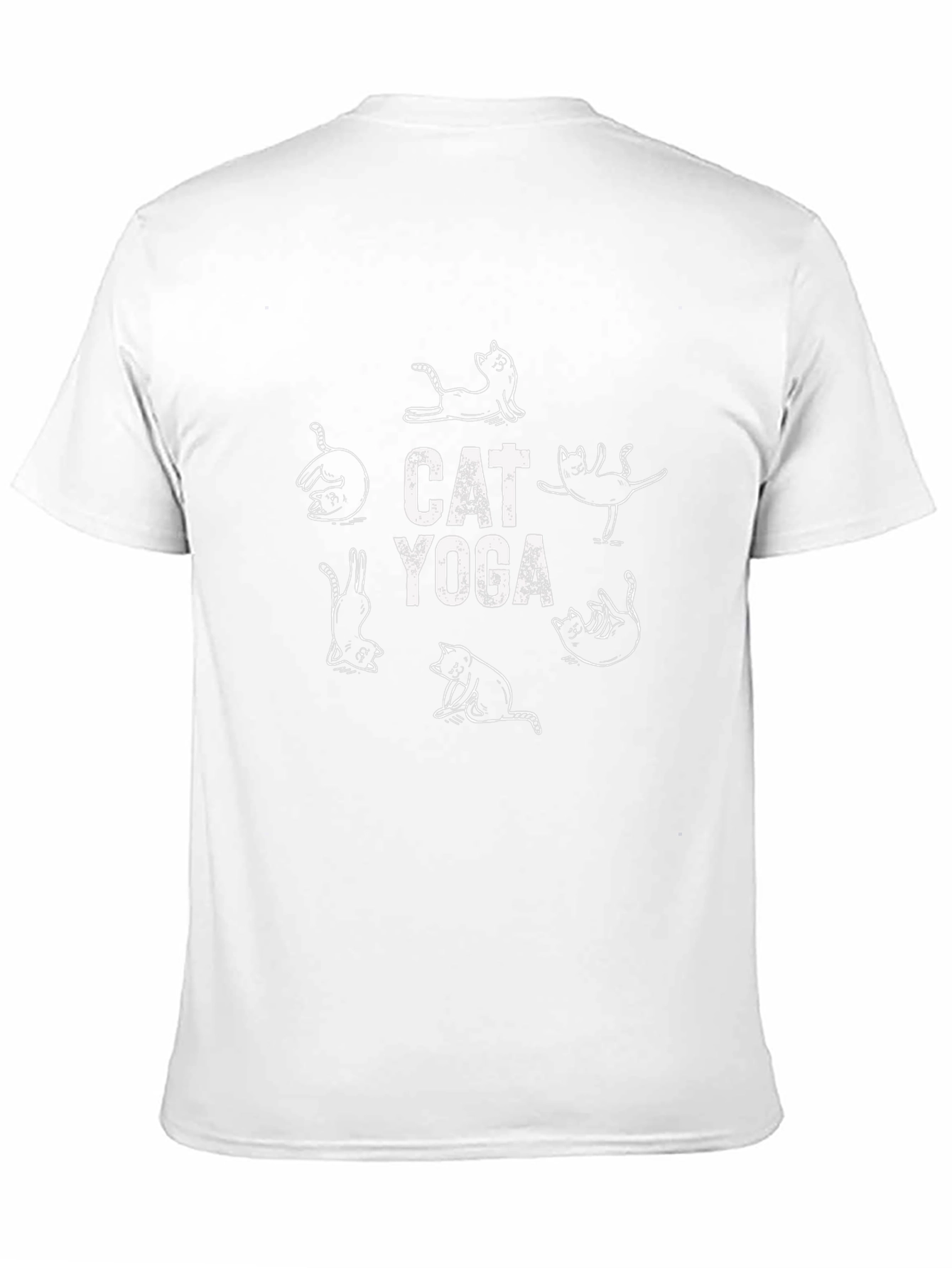 Cat Yoga T-Shirt - Relaxed Fit
