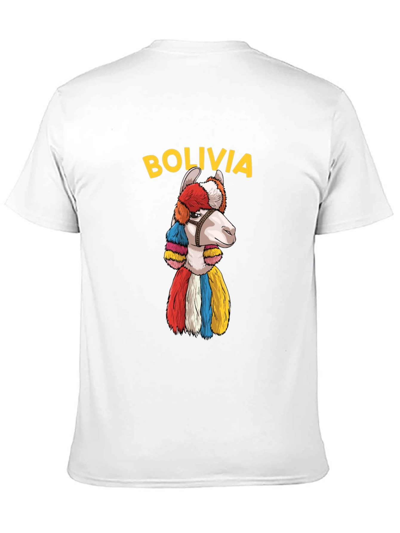 Bolivia Llama Graphic Tee - Soft Cotton T-Shirt
