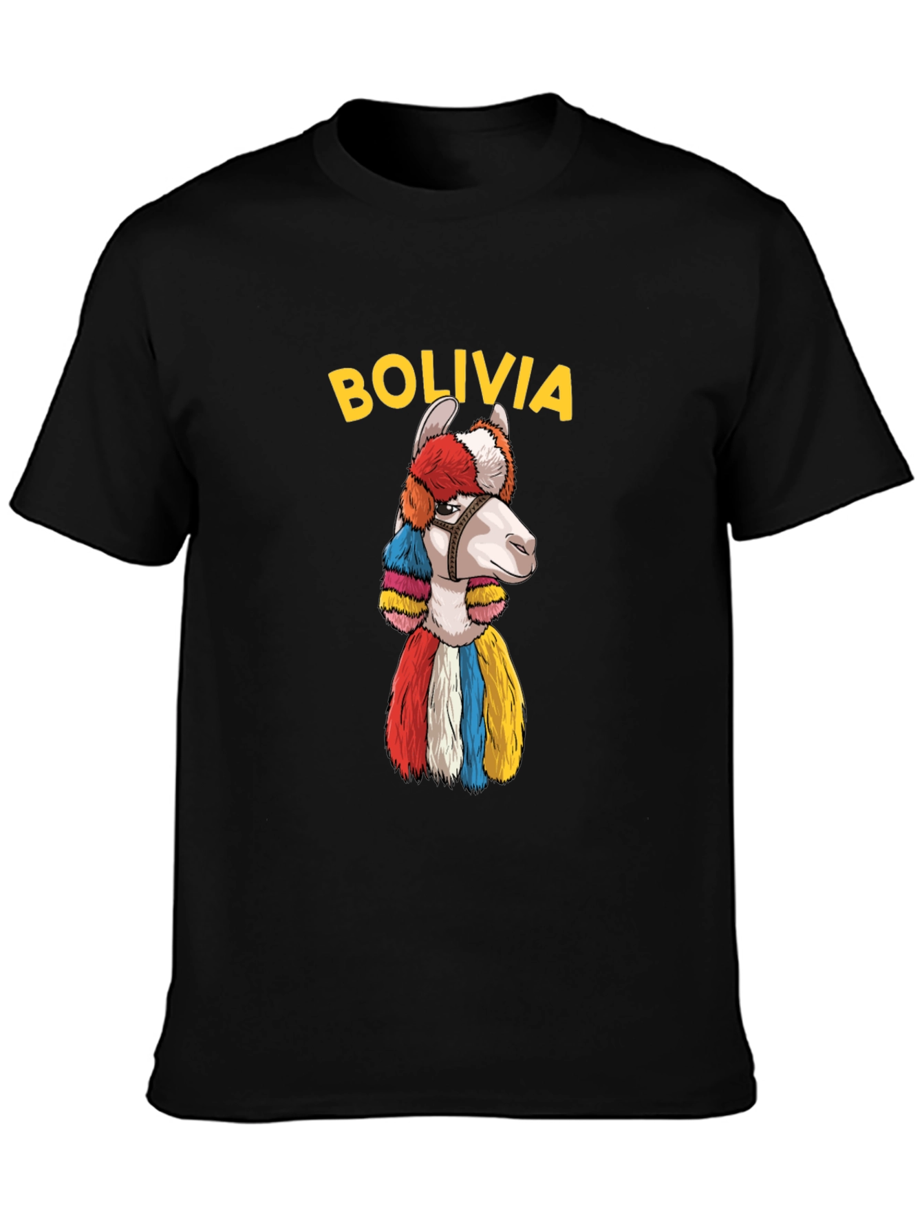 Bolivia Llama Graphic Tee - Soft Cotton T-Shirt