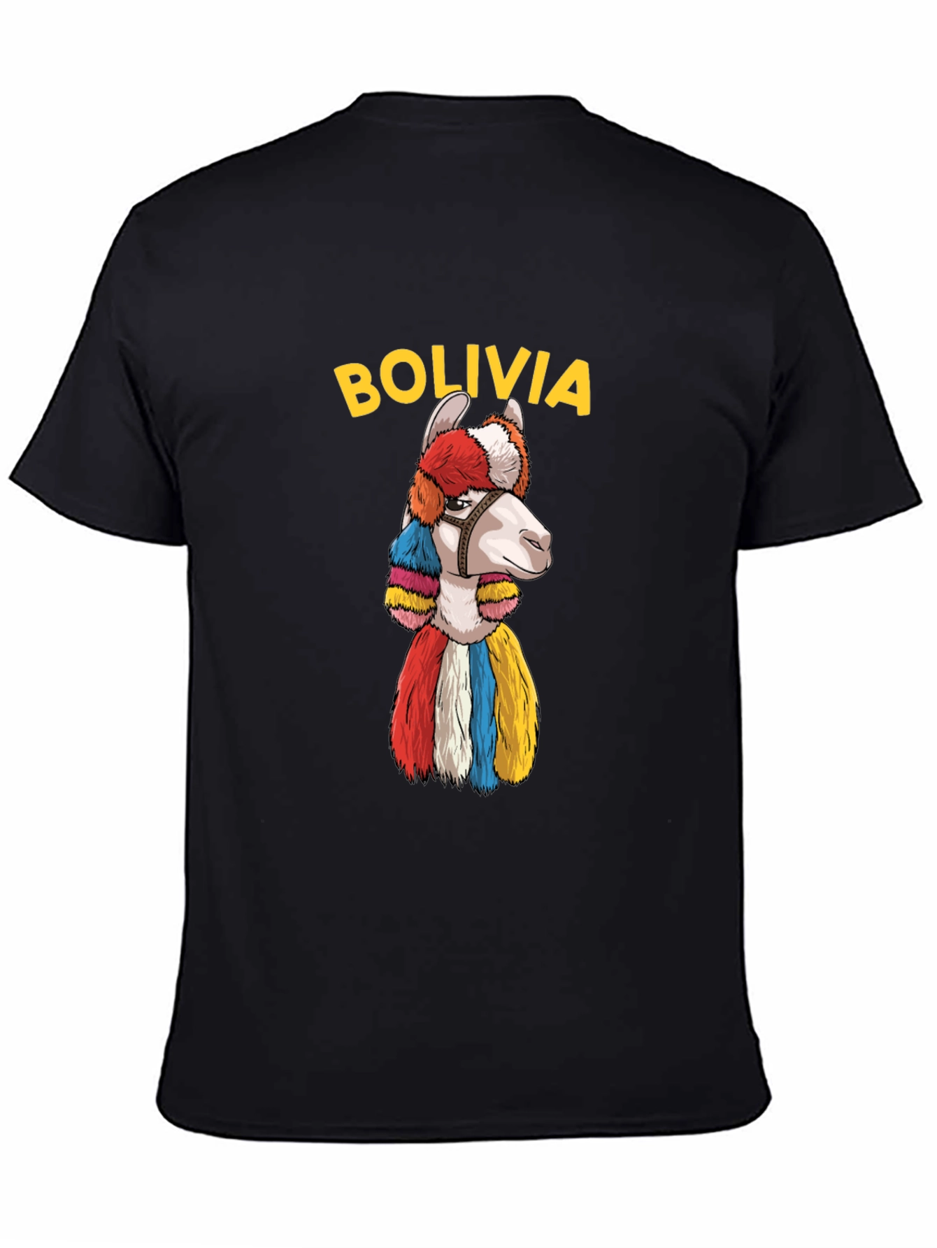 Bolivia Llama Graphic Tee - Soft Cotton T-Shirt