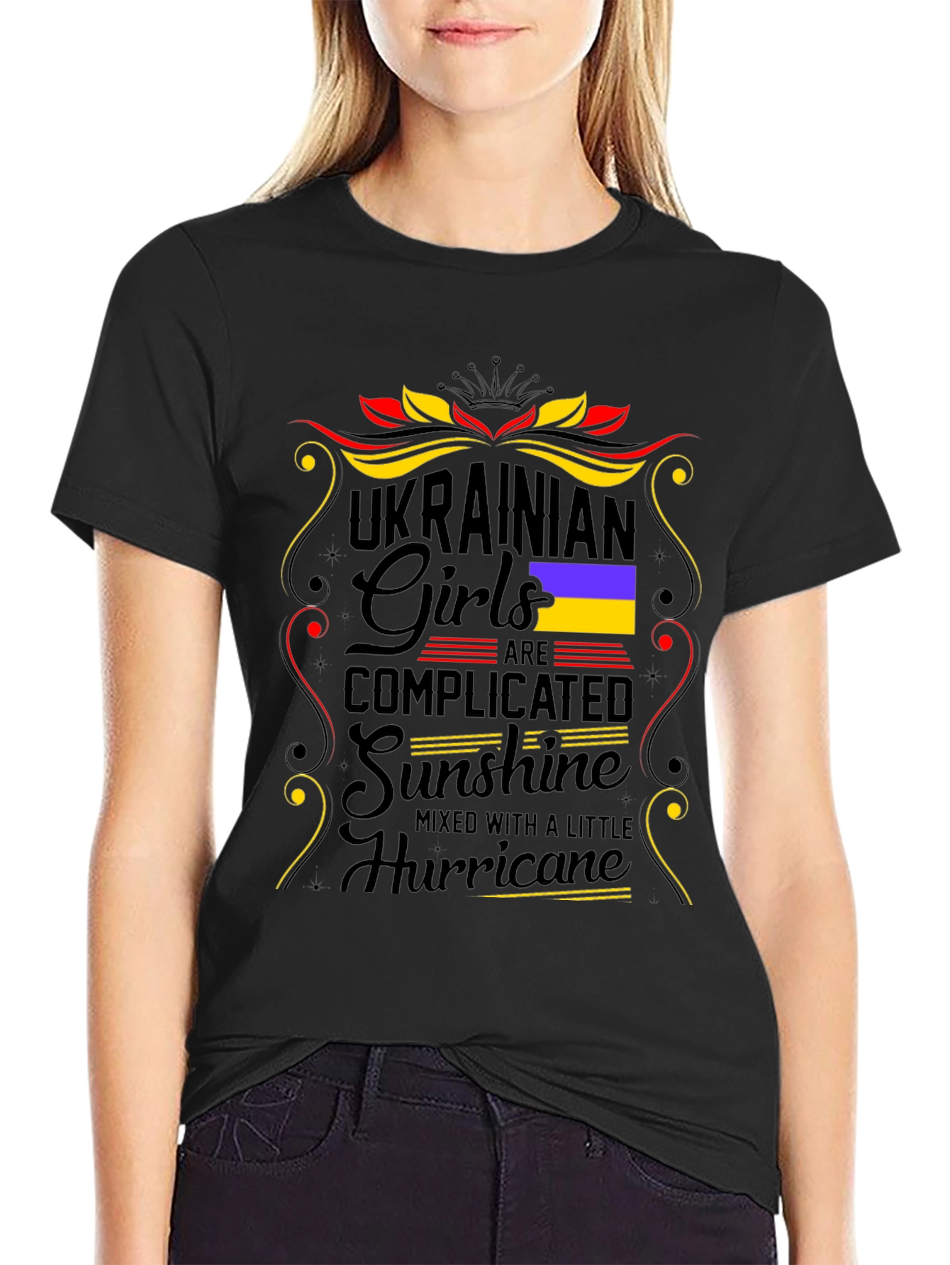 Ukrainian Girls Complicated T-Shirt