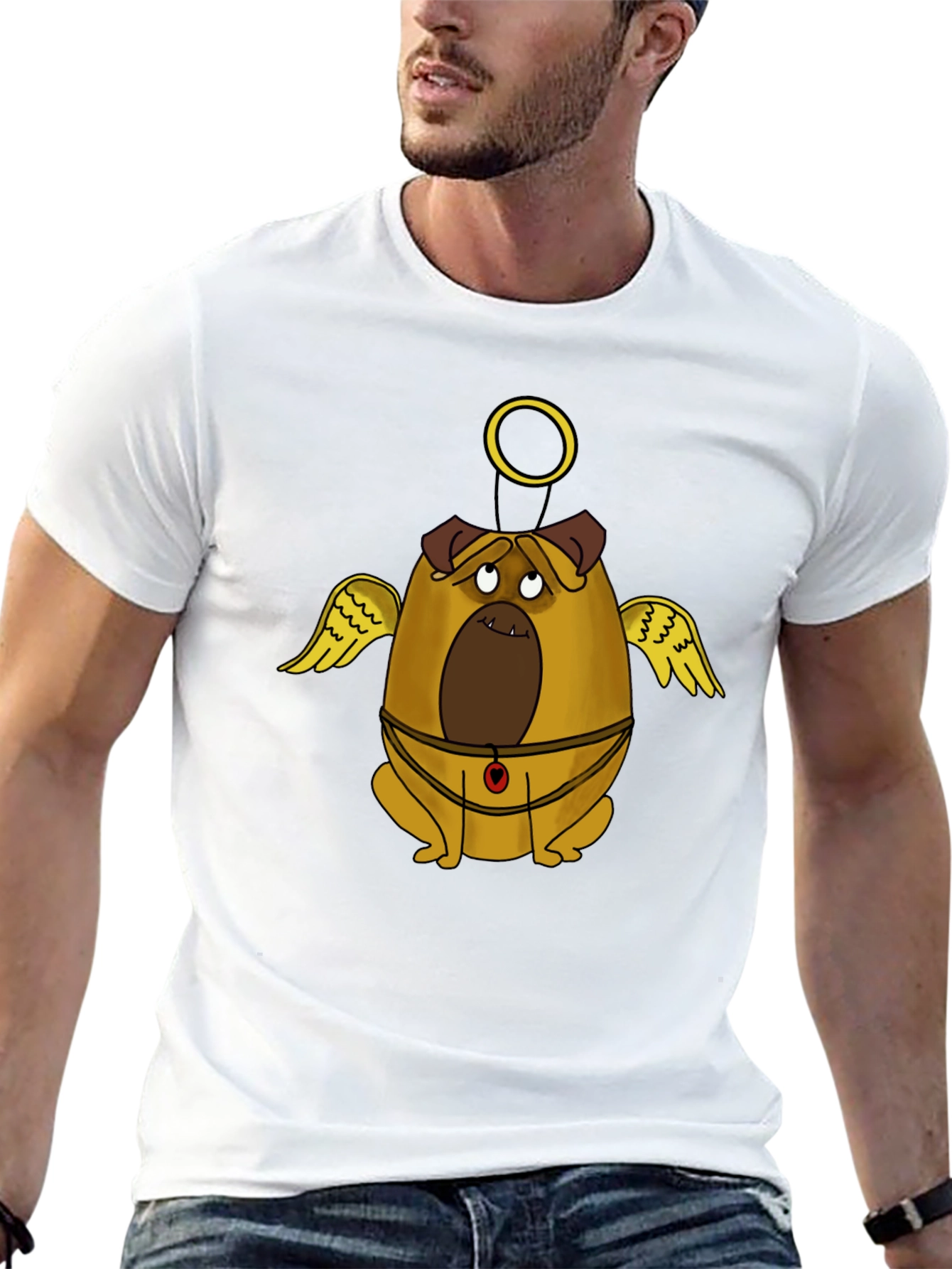 Angel Dog T-Shirt - Cute & Comfy
