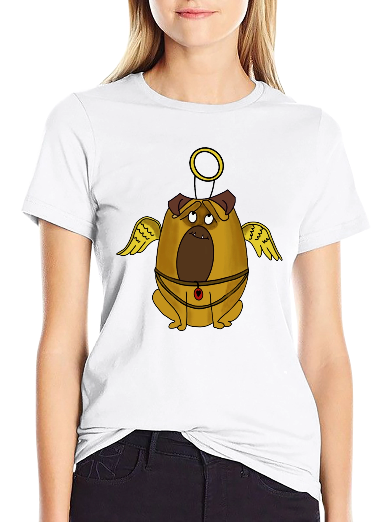 Angel Dog T-Shirt - Cute & Comfy
