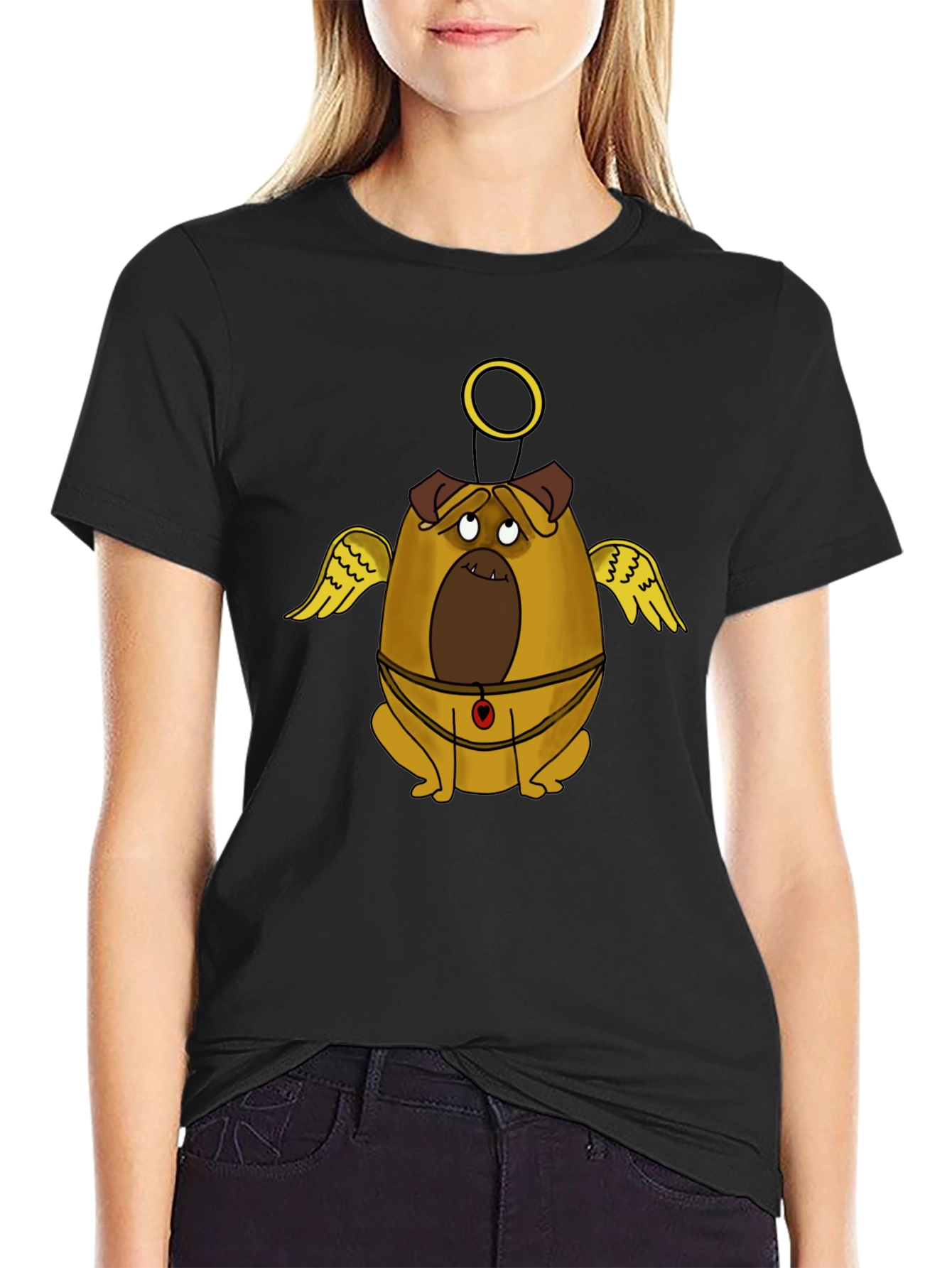 Angel Dog T-Shirt - Cute & Comfy