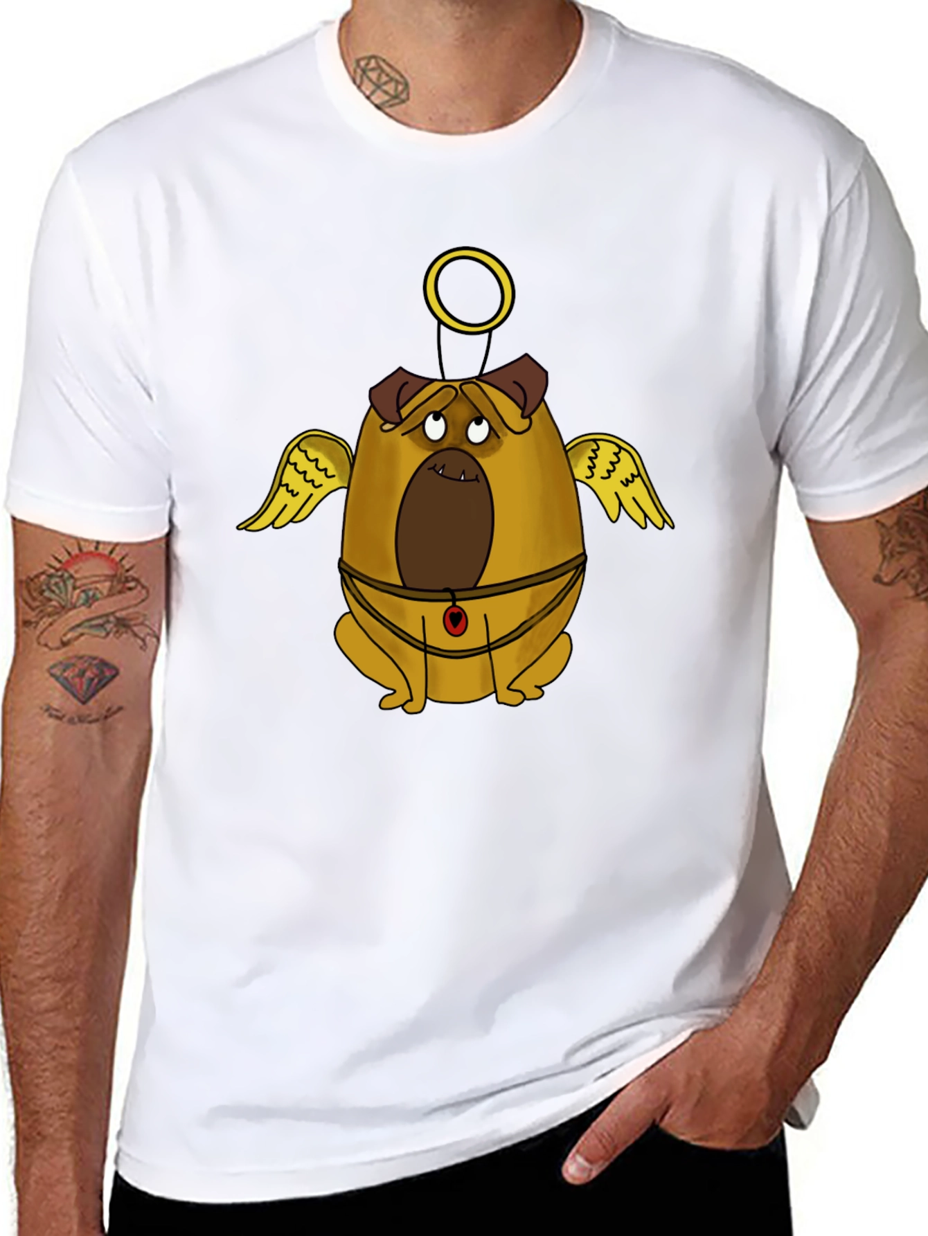 Angel Dog T-Shirt - Cute & Comfy