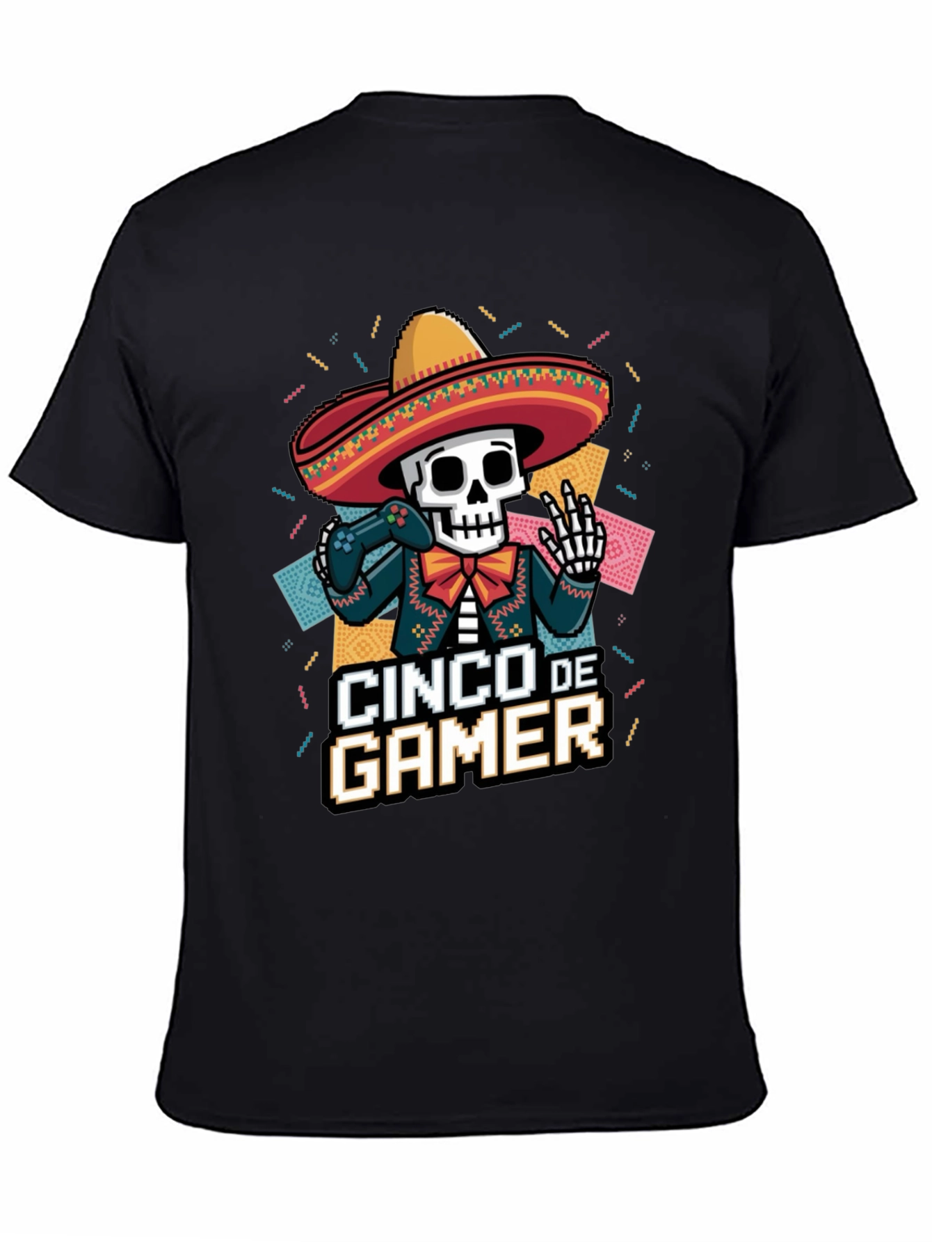 Cinco de Gamer T-Shirt - Black