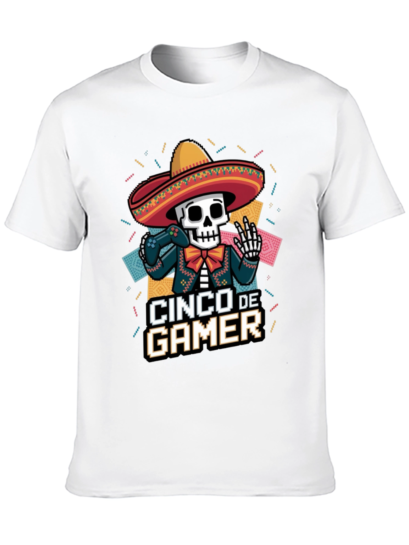 Cinco de Gamer T-Shirt - Black
