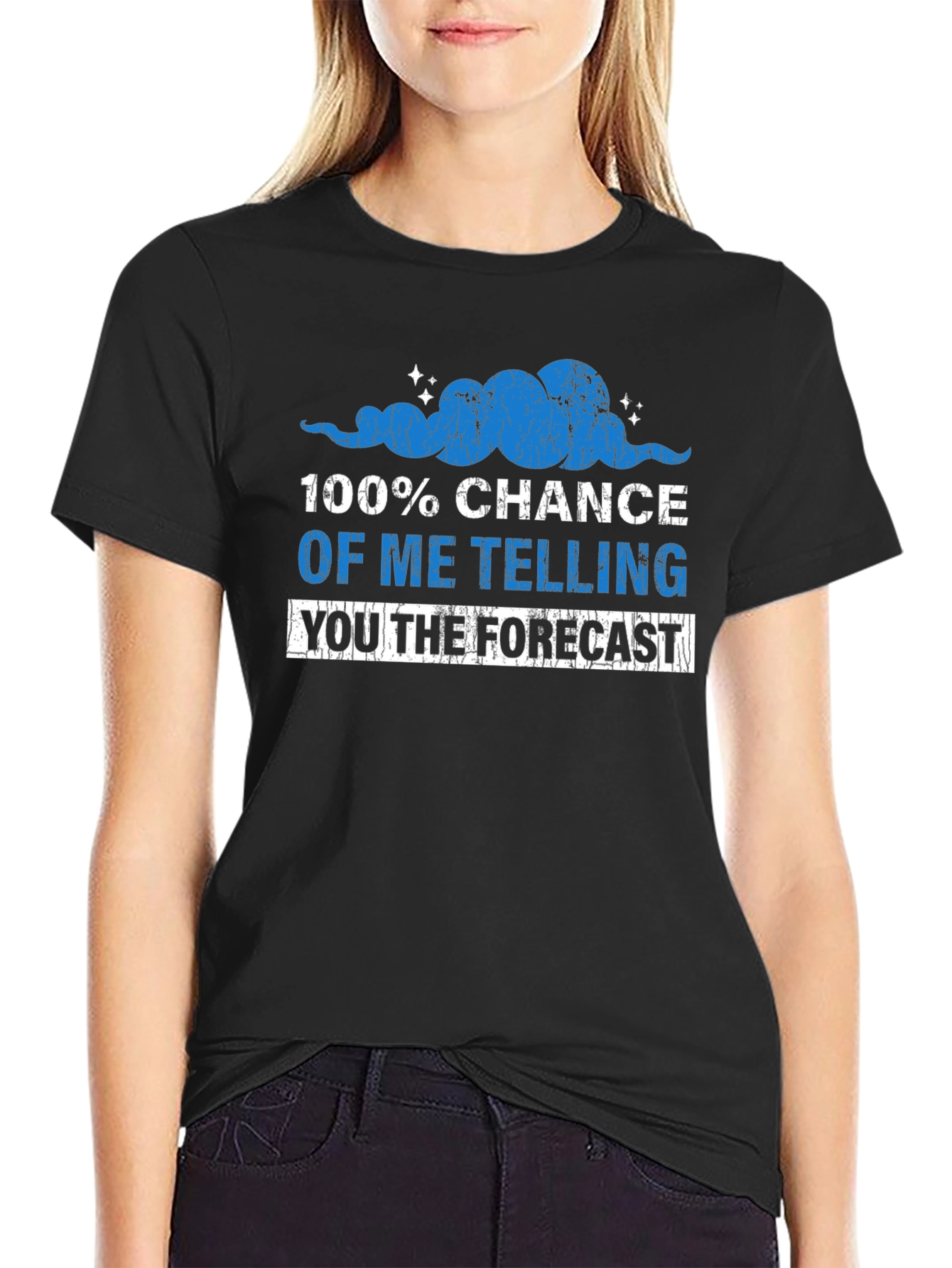 Funny Weather Forecast Graphic Tee