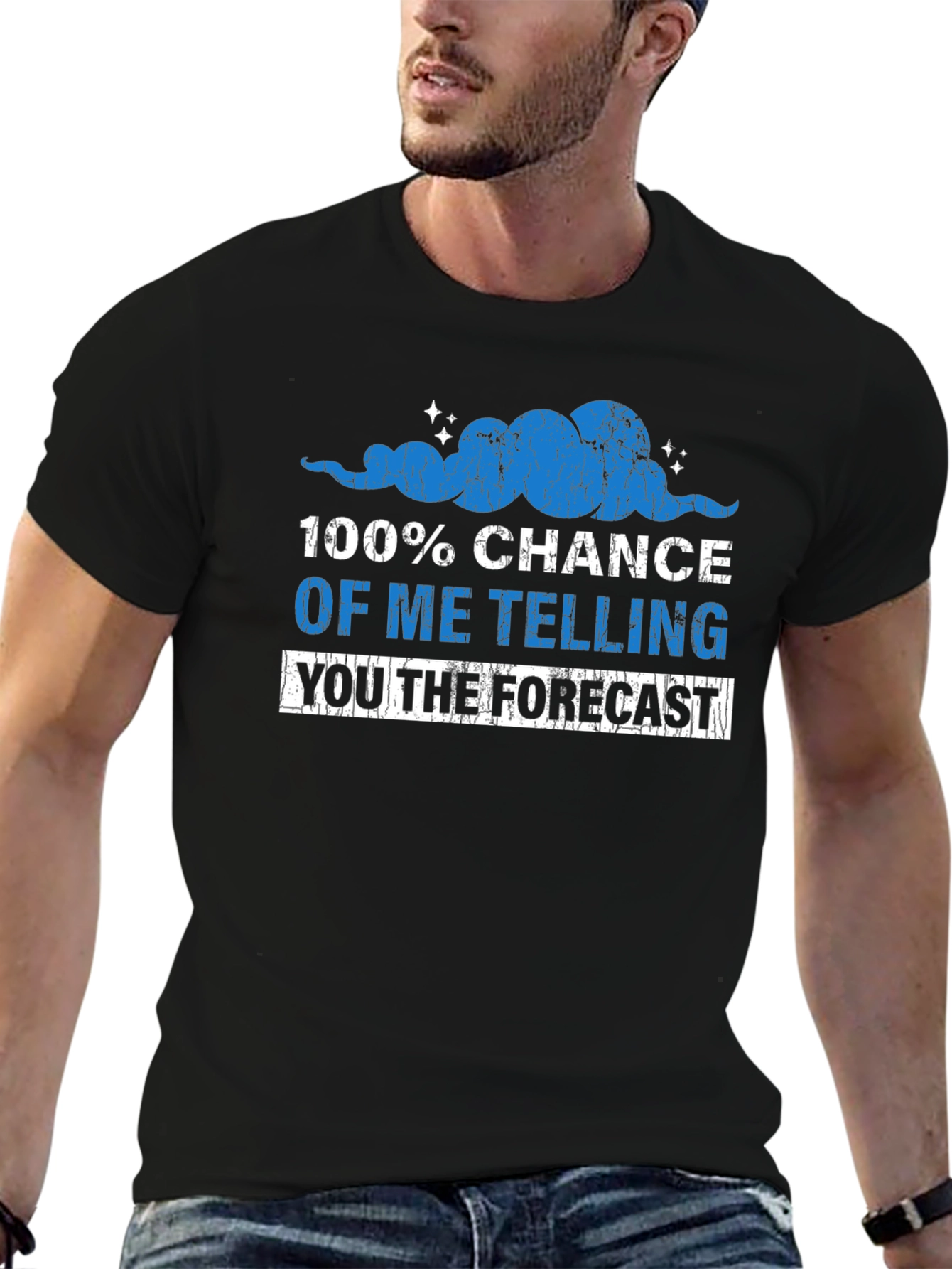 Funny Weather Forecast Graphic Tee