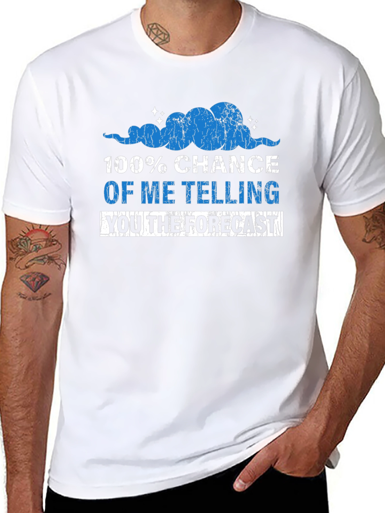 Funny Weather Forecast Graphic Tee