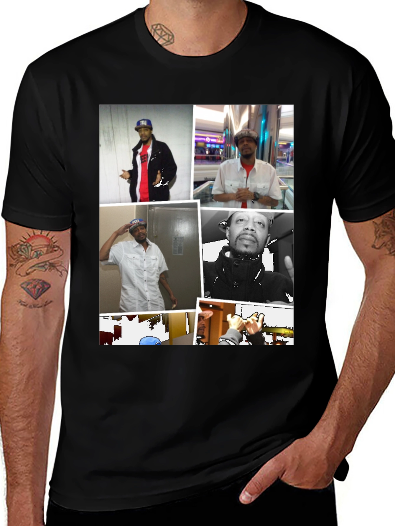Graphic Collage T-Shirt
