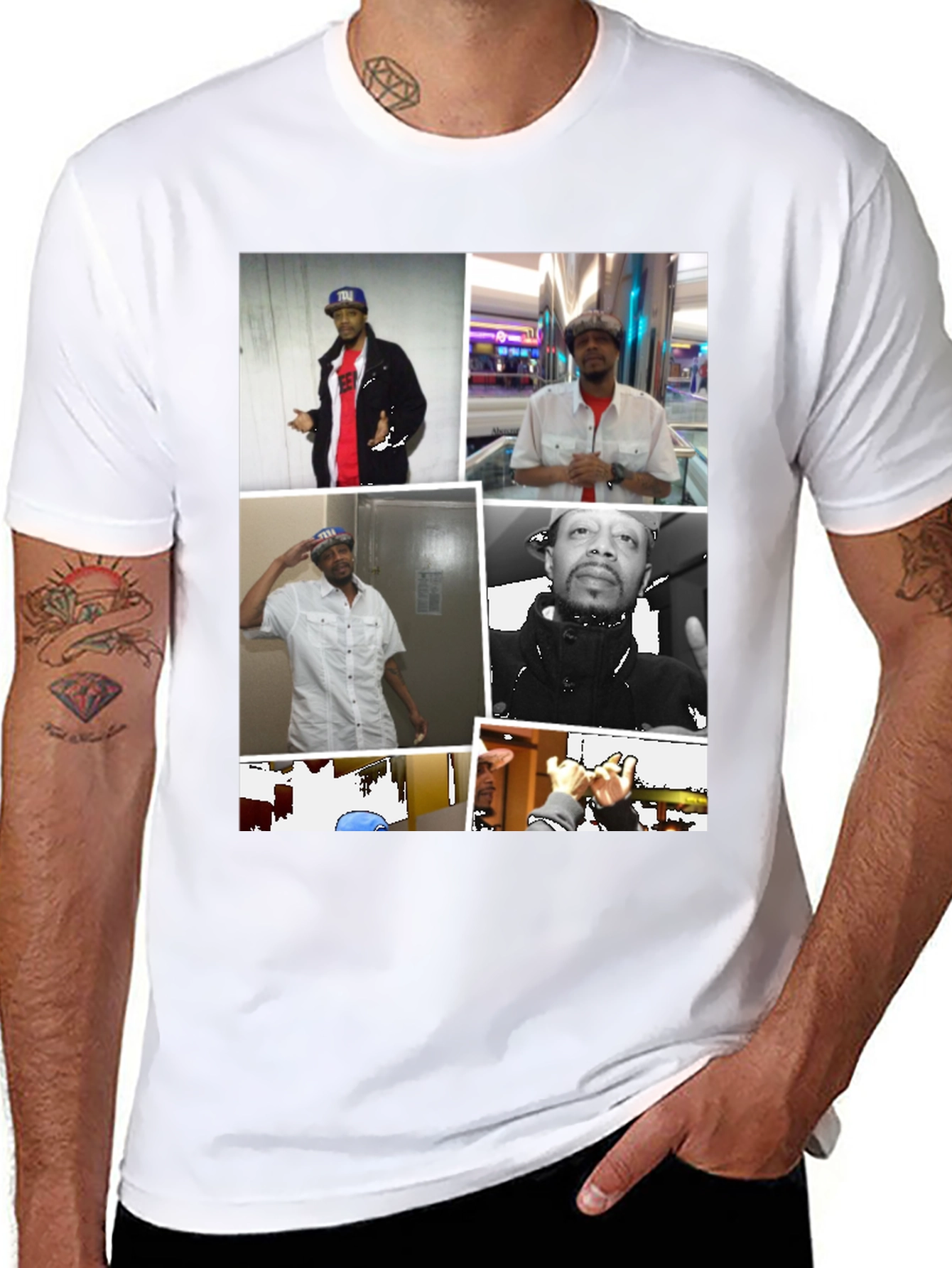Graphic Collage T-Shirt