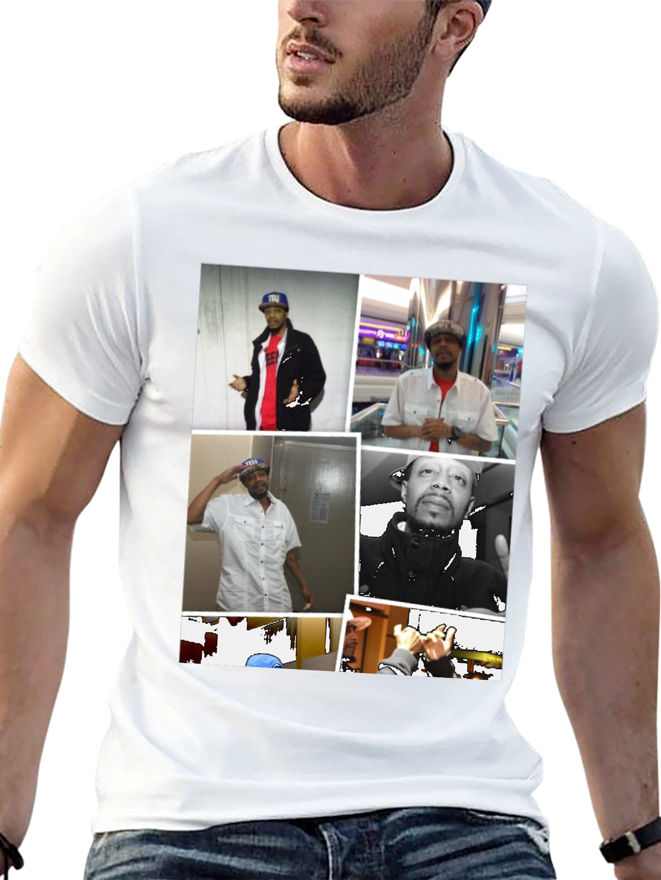 Graphic Collage T-Shirt