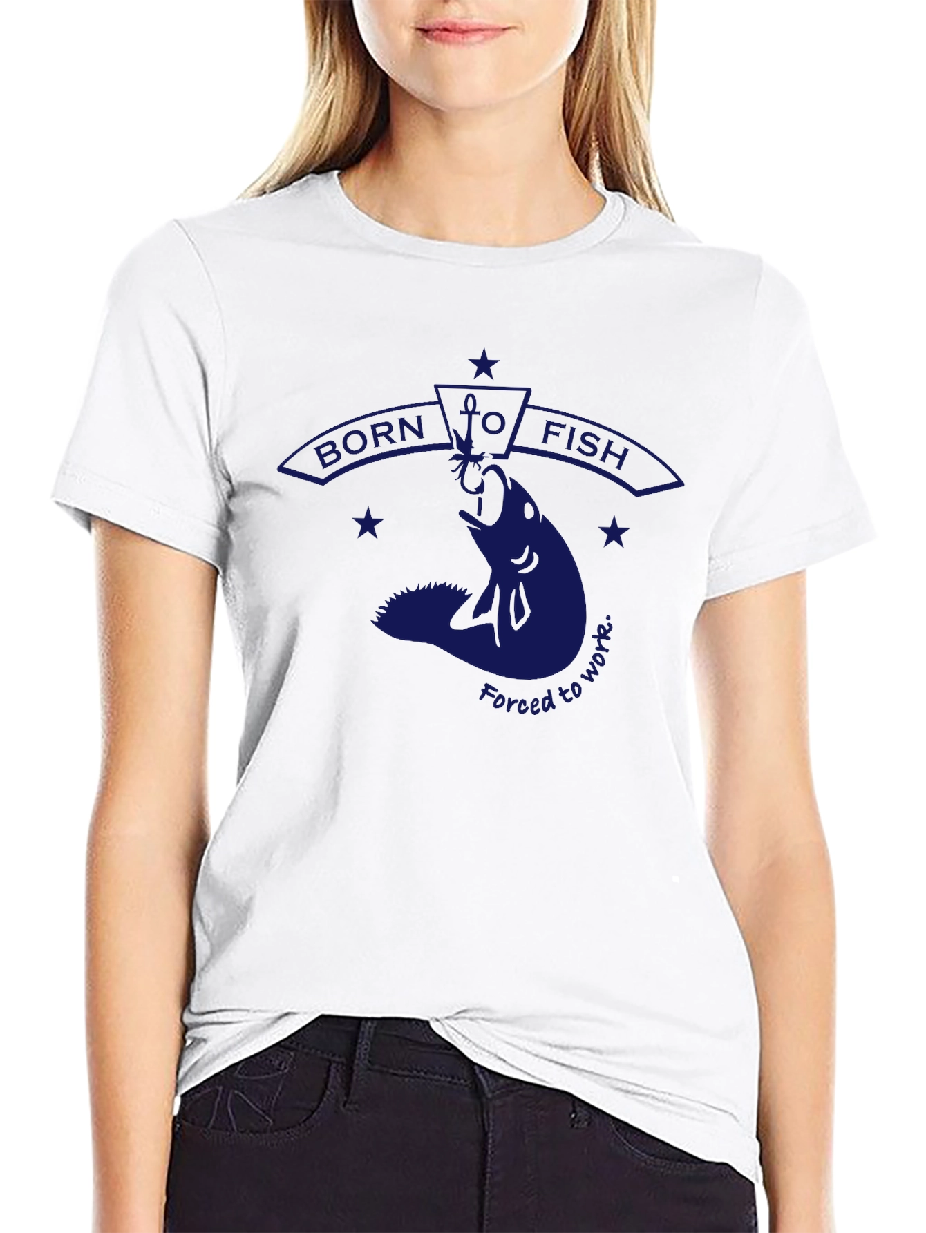 Born To Fish T-Shirt - Fishing Enthusiast Tee