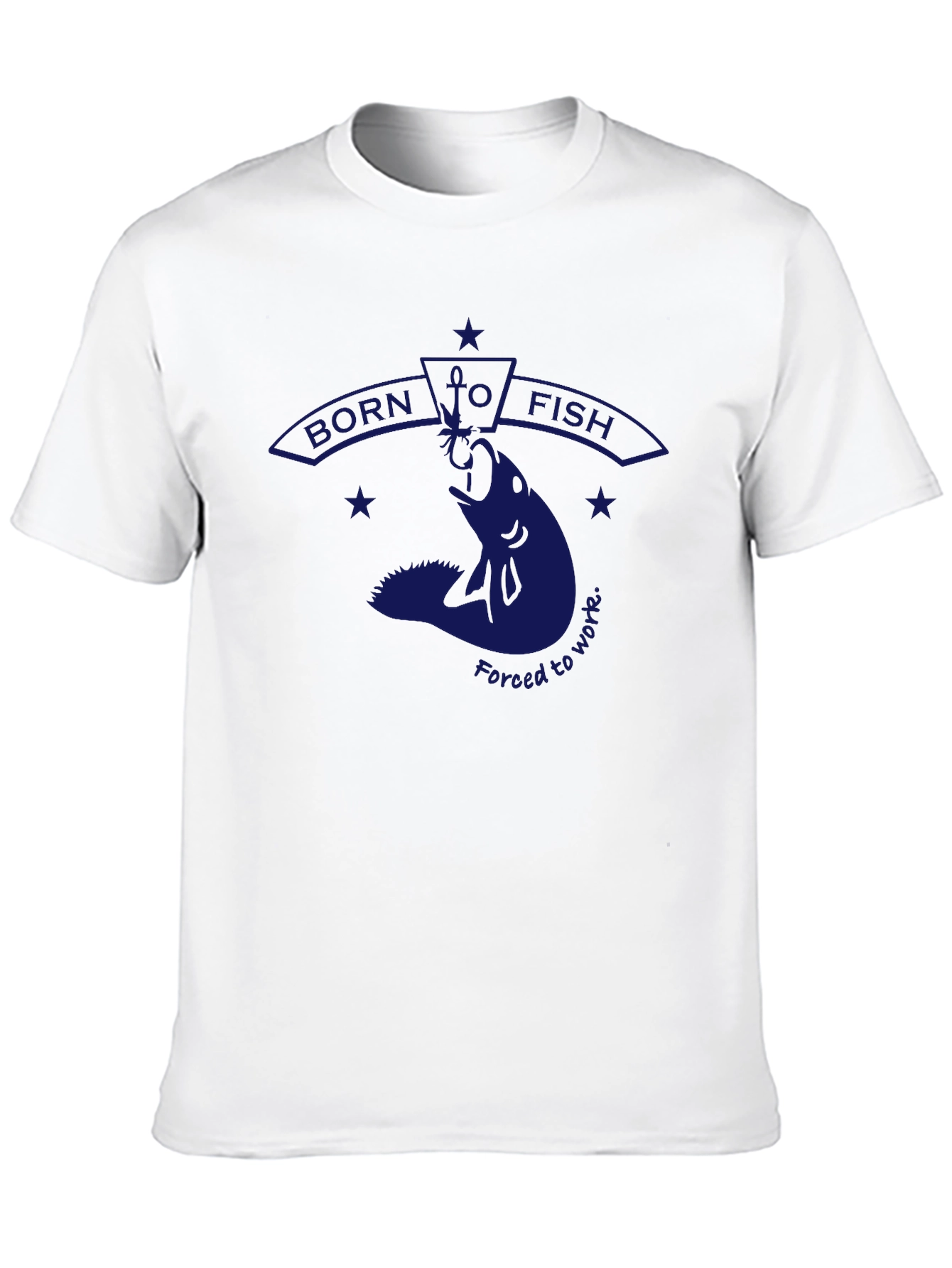 Born To Fish T-Shirt - Fishing Enthusiast Tee