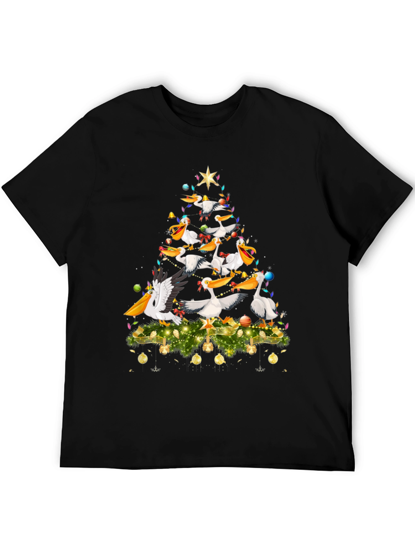 Pelican Christmas Tree Graphic Tee