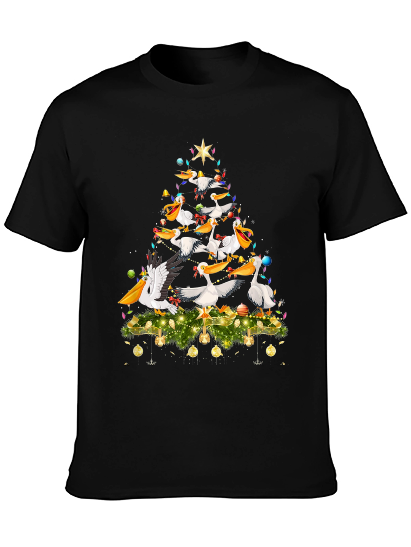 Pelican Christmas Tree Graphic Tee