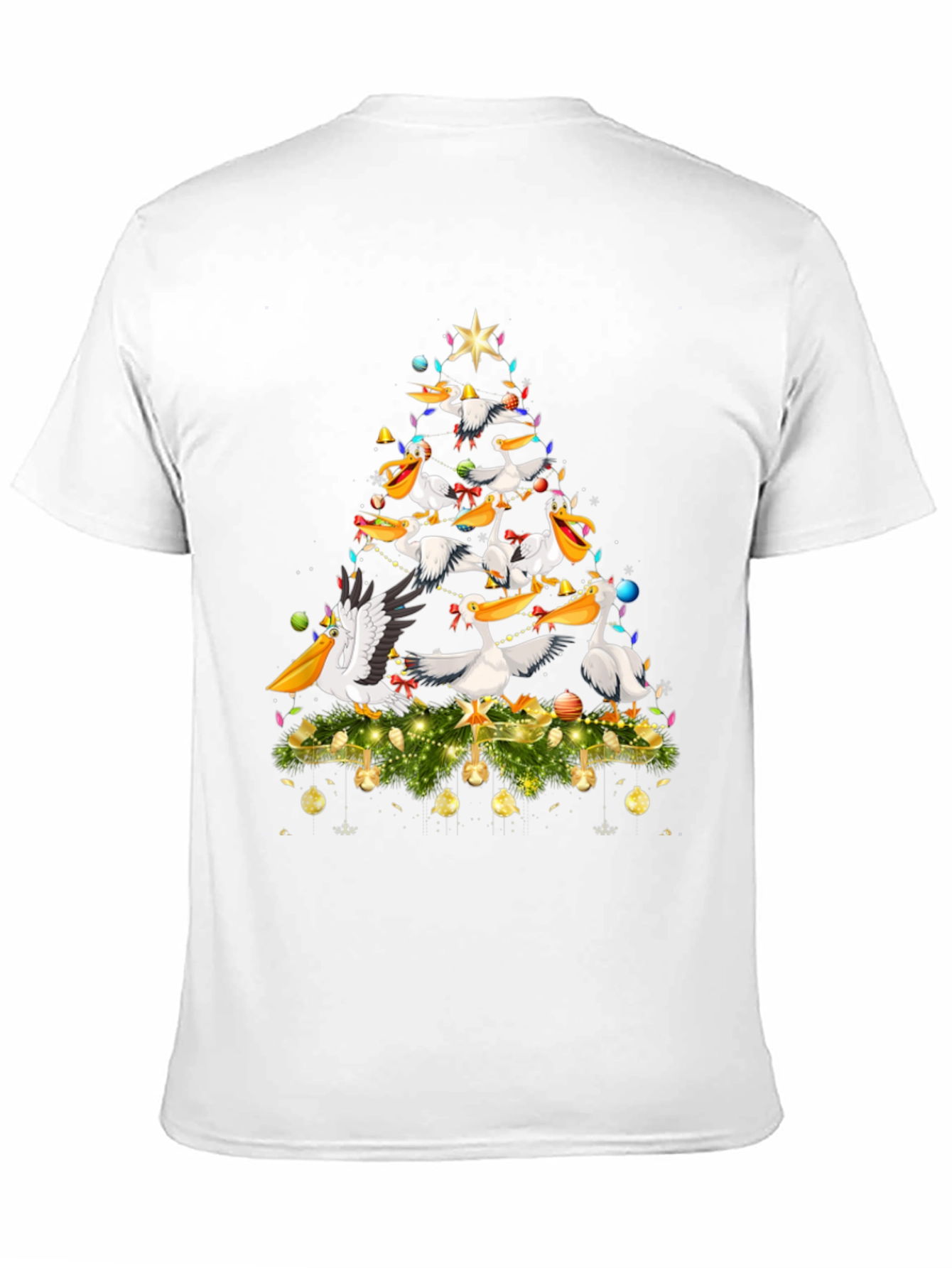 Pelican Christmas Tree Graphic Tee