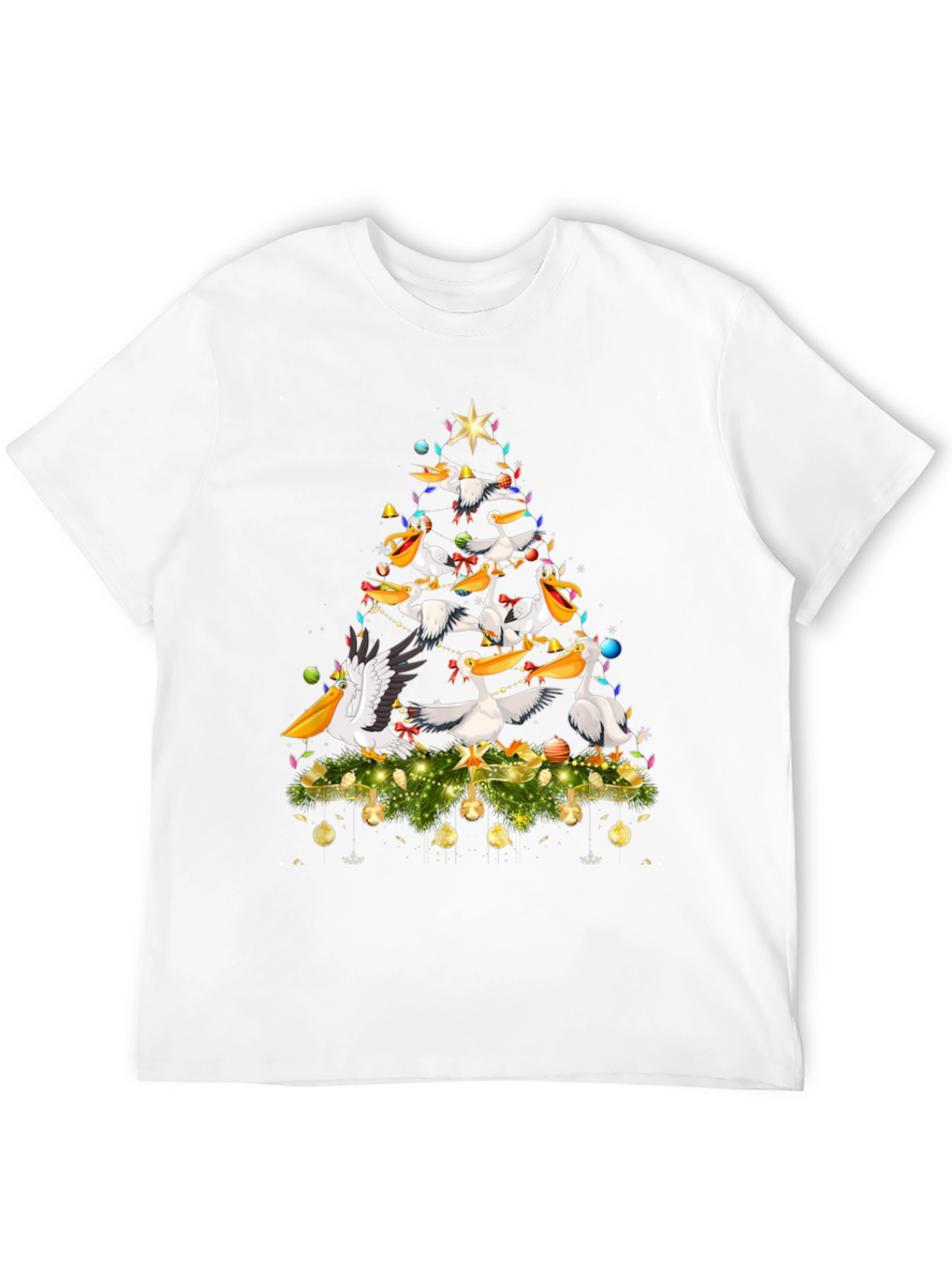 Pelican Christmas Tree Graphic Tee