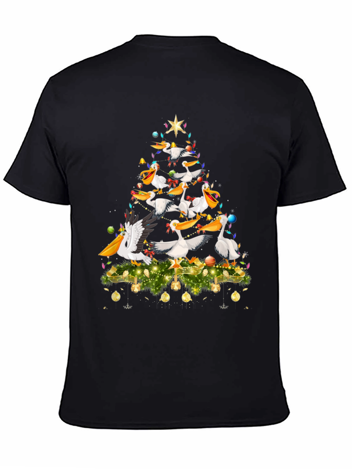 Pelican Christmas Tree Graphic Tee