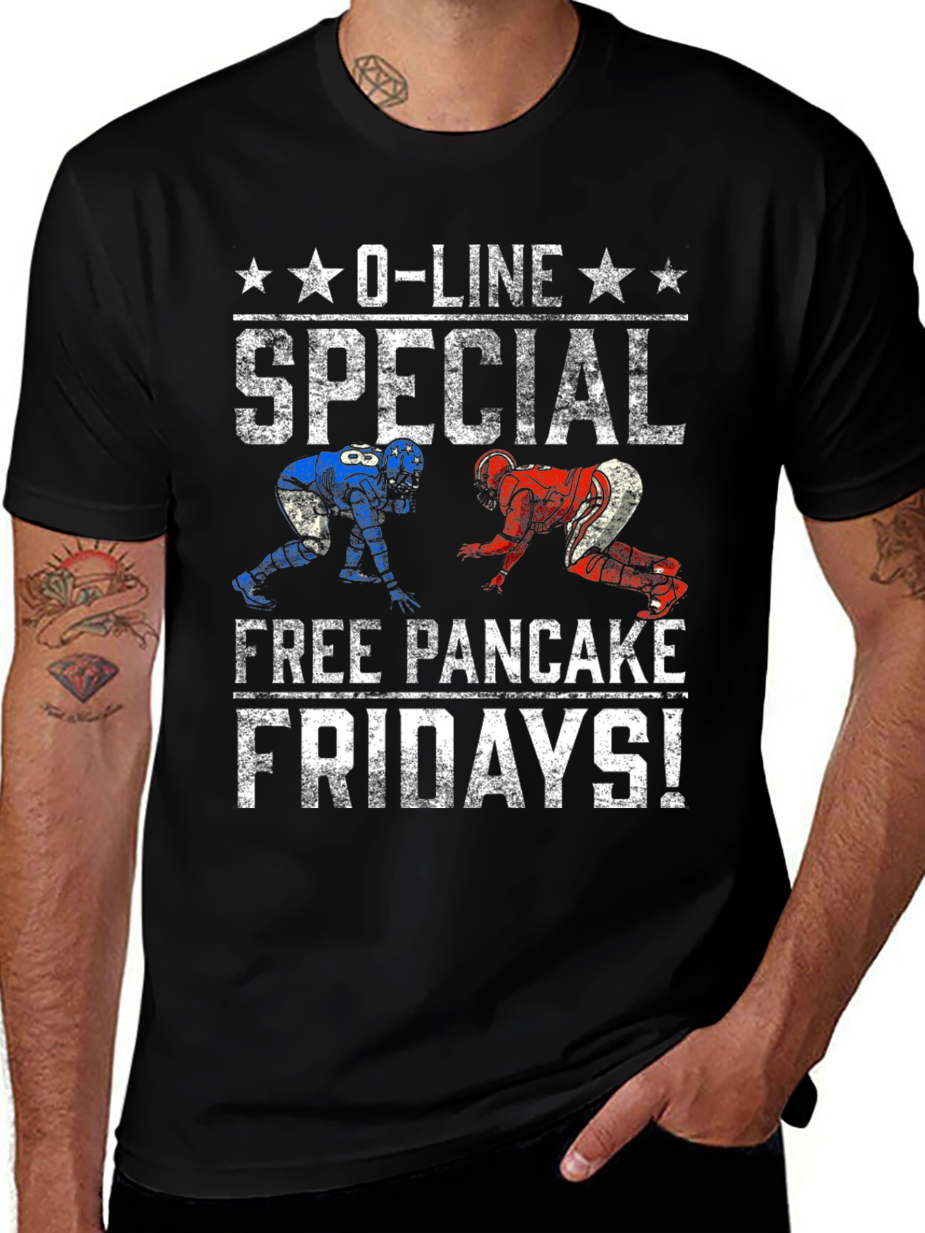 O-Line Special Free Pancake Fridays! Tee
