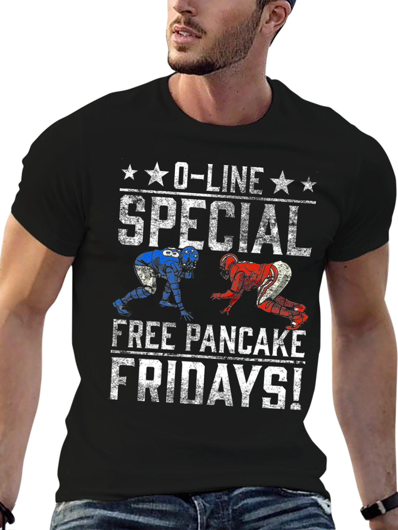 O-Line Special Free Pancake Fridays! Tee