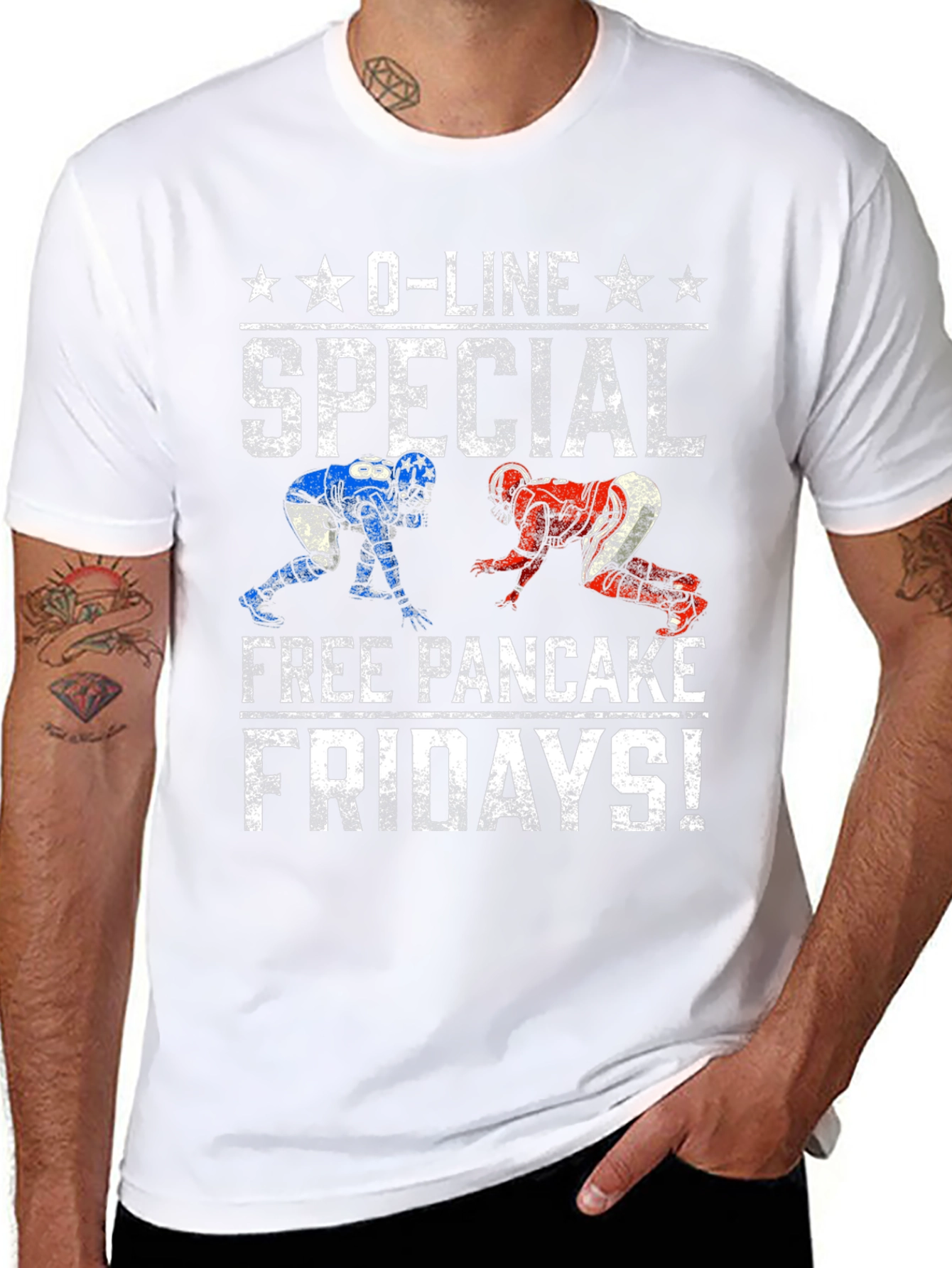 O-Line Special Free Pancake Fridays! Tee