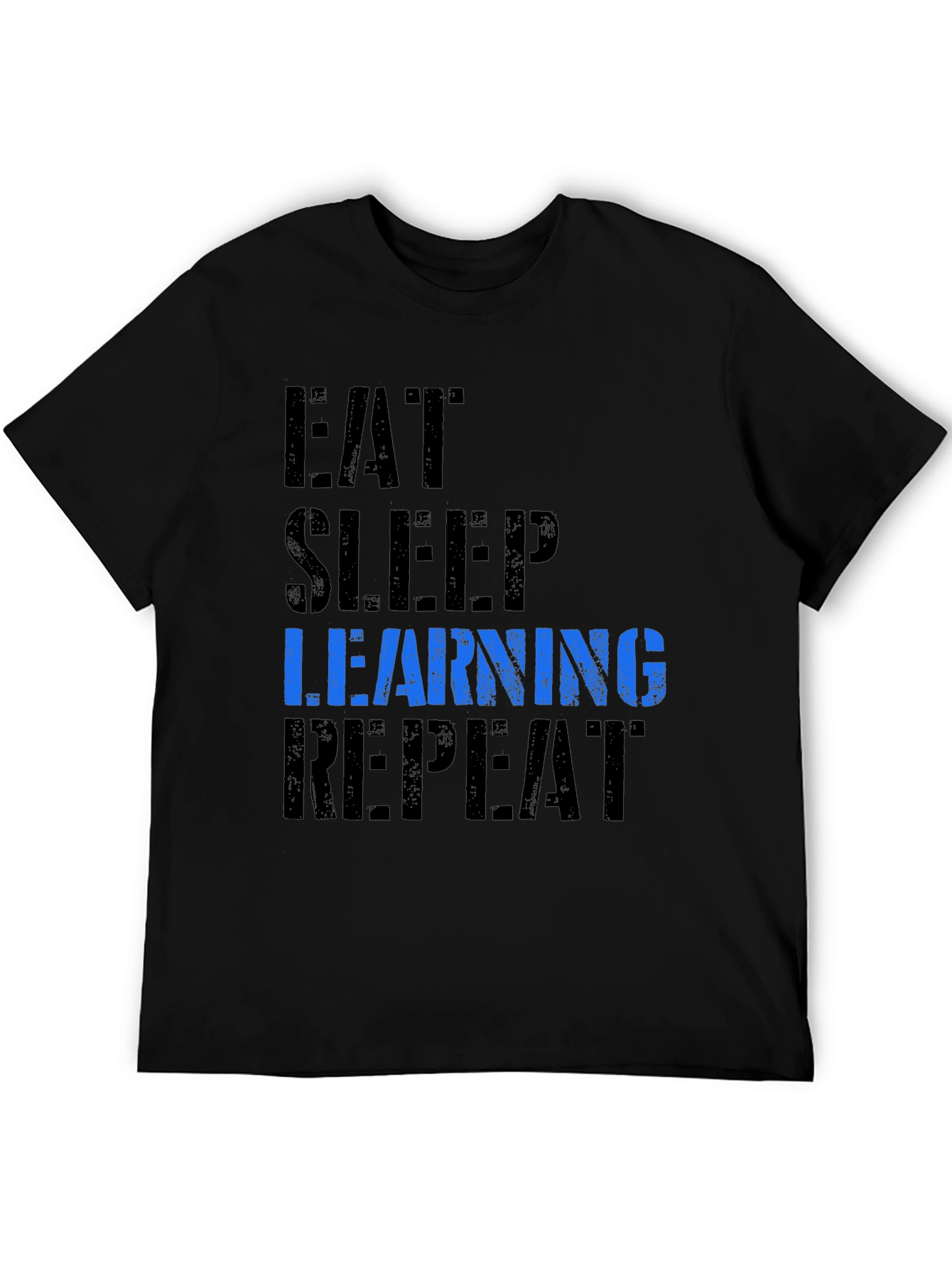 Eat Sleep Learning Repeat Graphic Tee