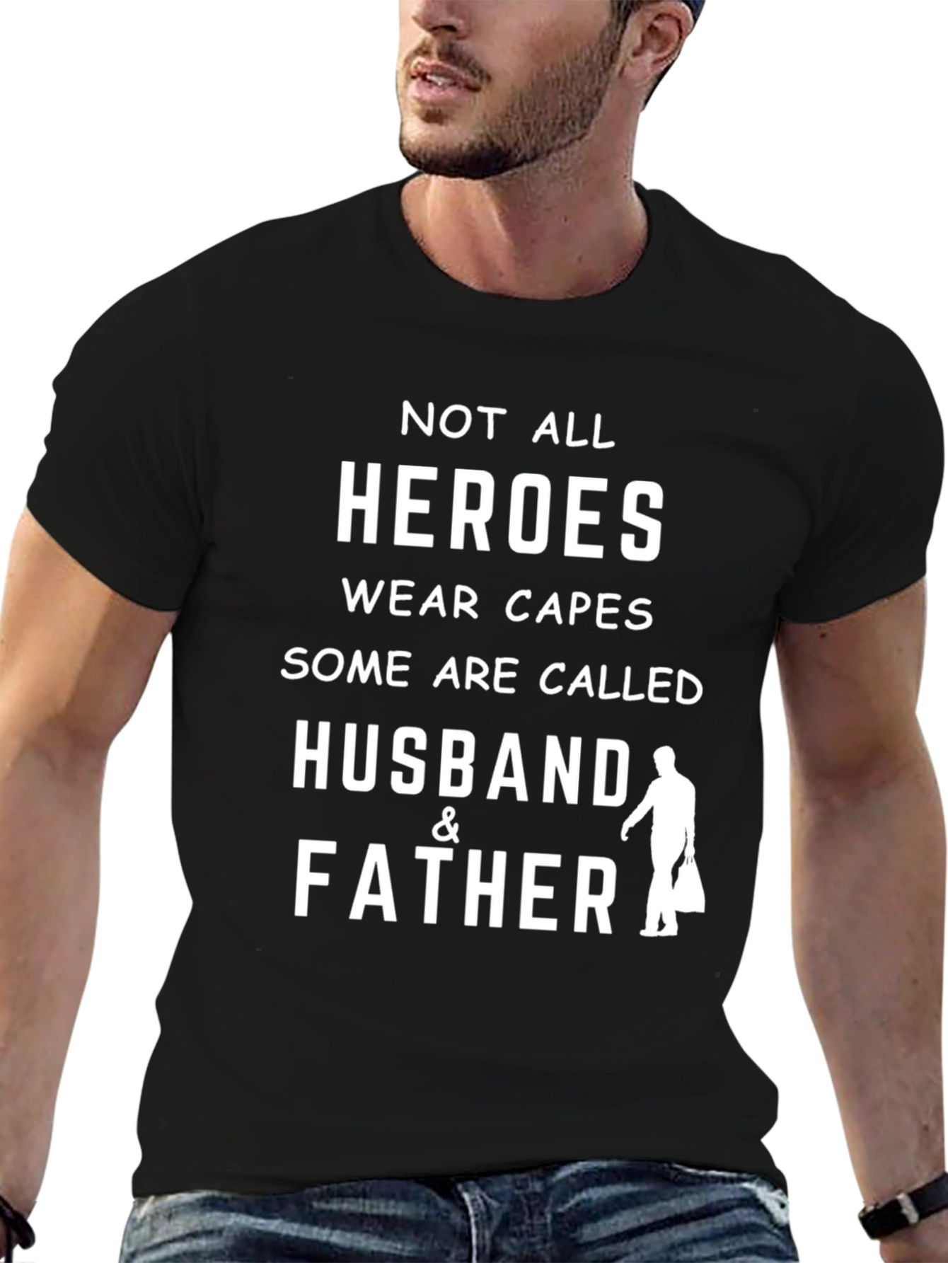 Husband & Father Hero Graphic Tee