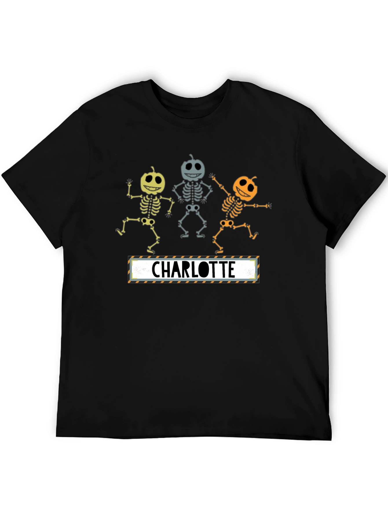 Halloween Skeleton Personalized T-Shirt