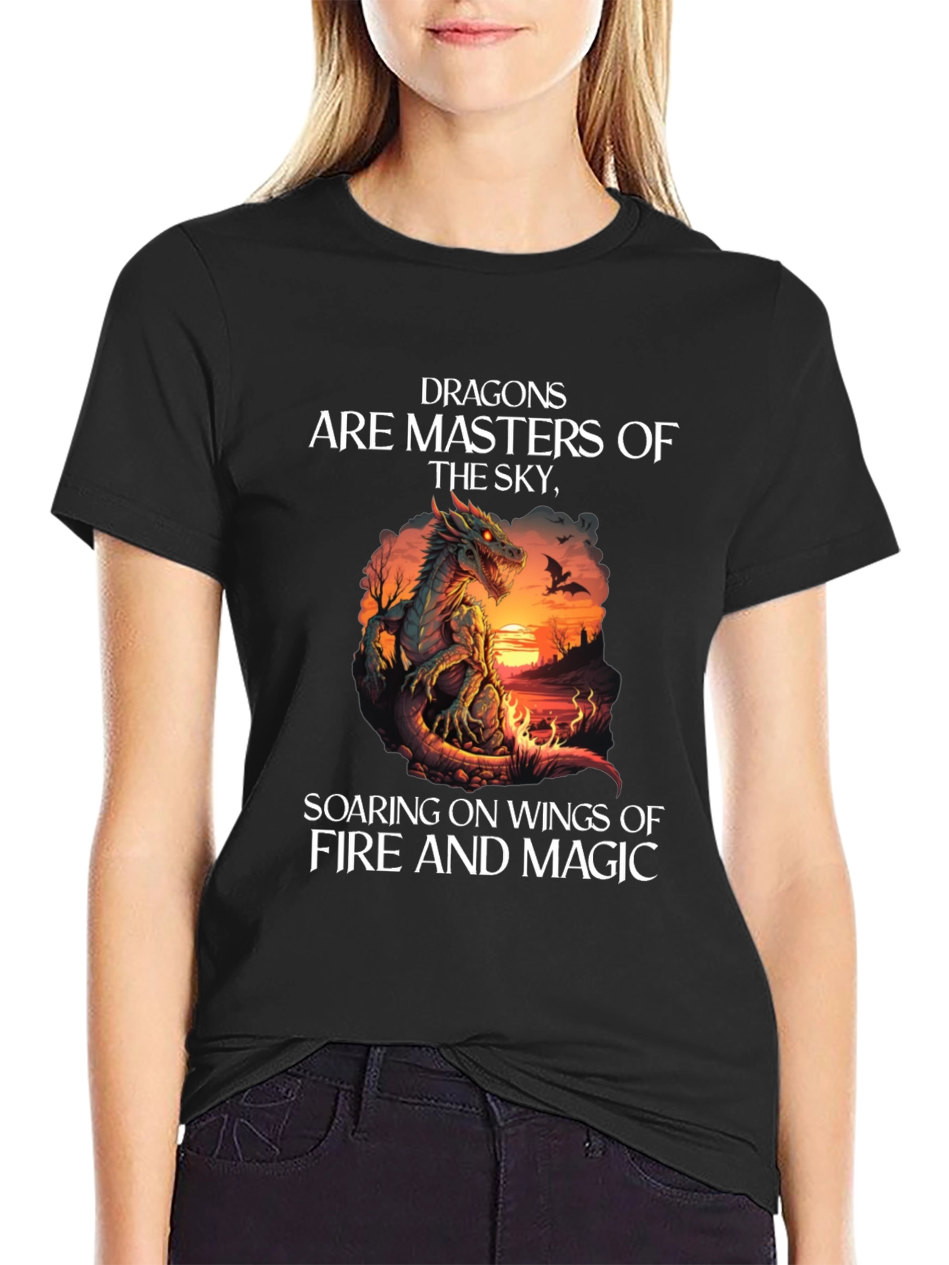 Dragon Masters of the Sky Graphic Tee