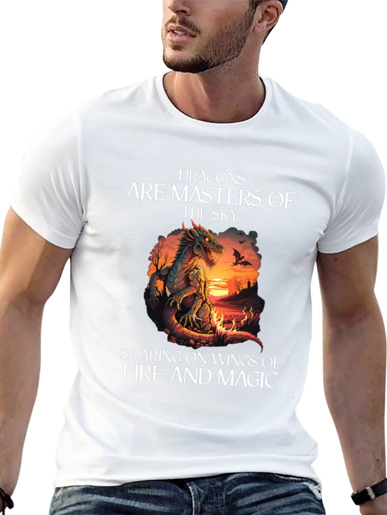 Dragon Masters of the Sky Graphic Tee