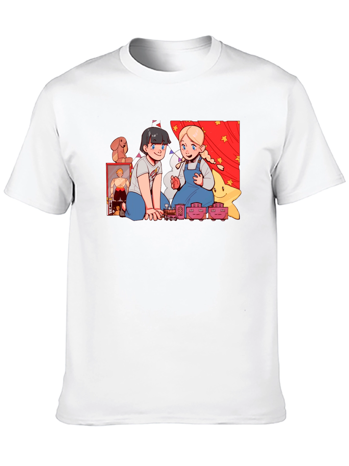 Playtime Pals Graphic Tee - Soft & Stylish