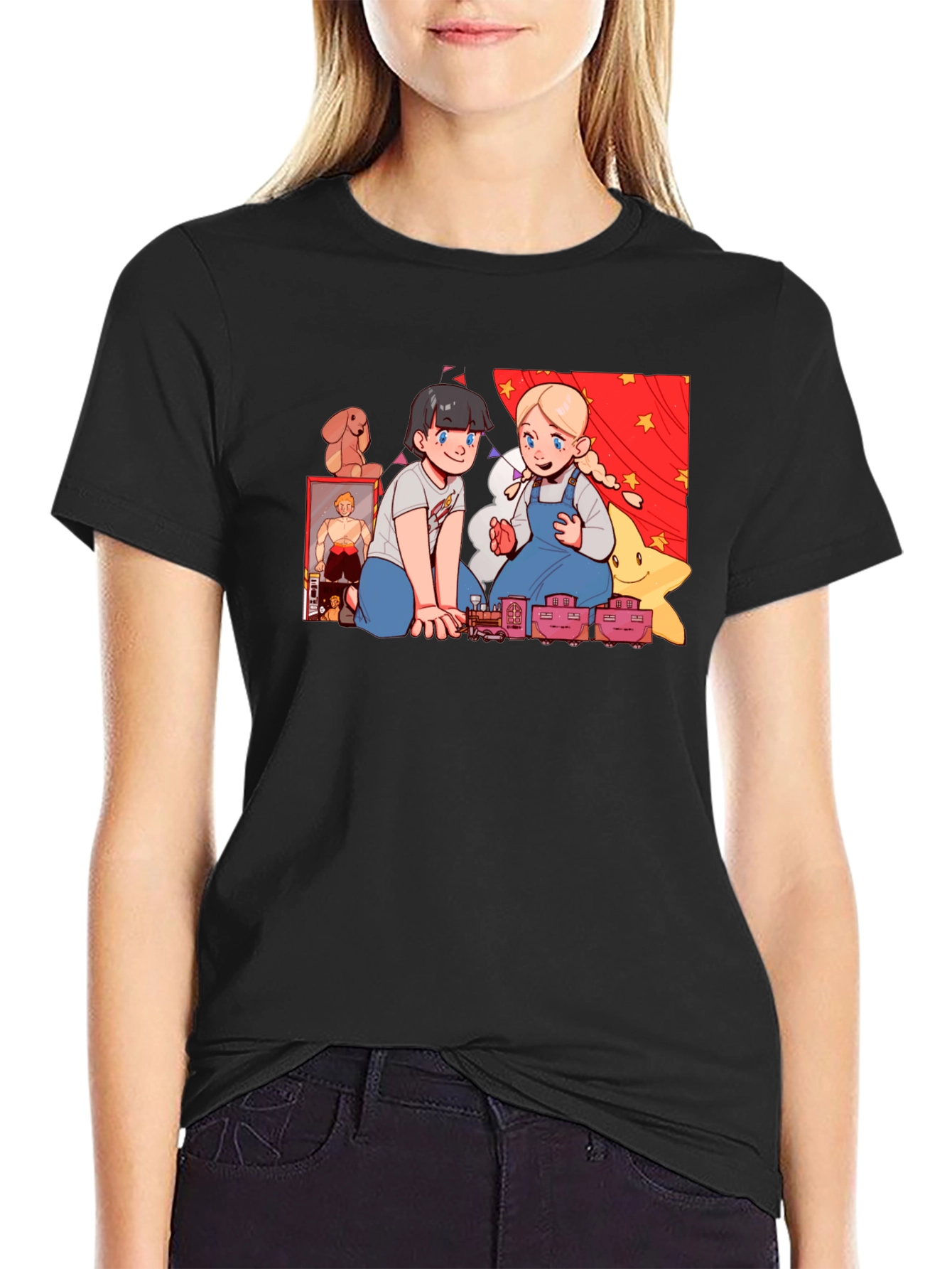Playtime Pals Graphic Tee - Soft & Stylish