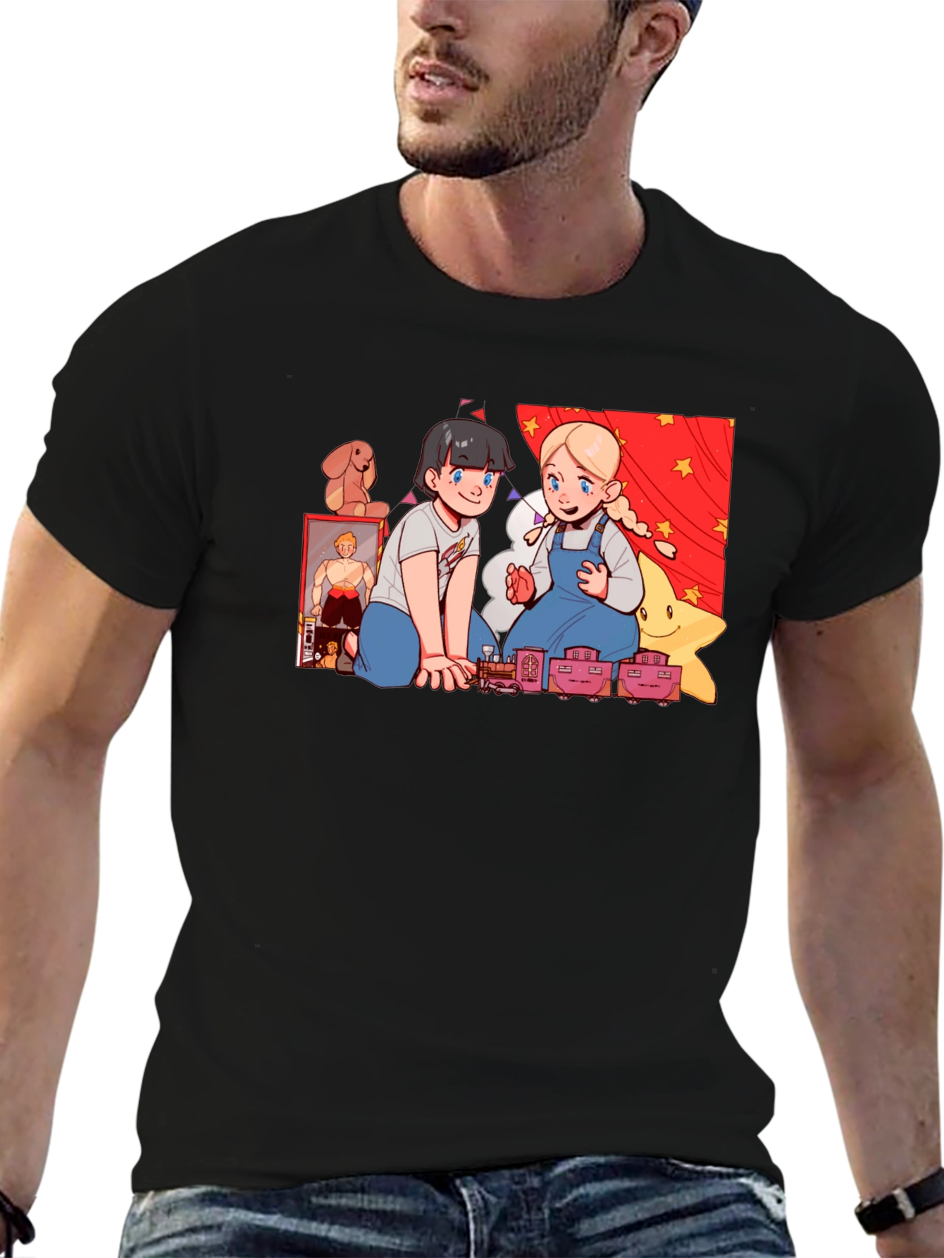 Playtime Pals Graphic Tee - Soft & Stylish