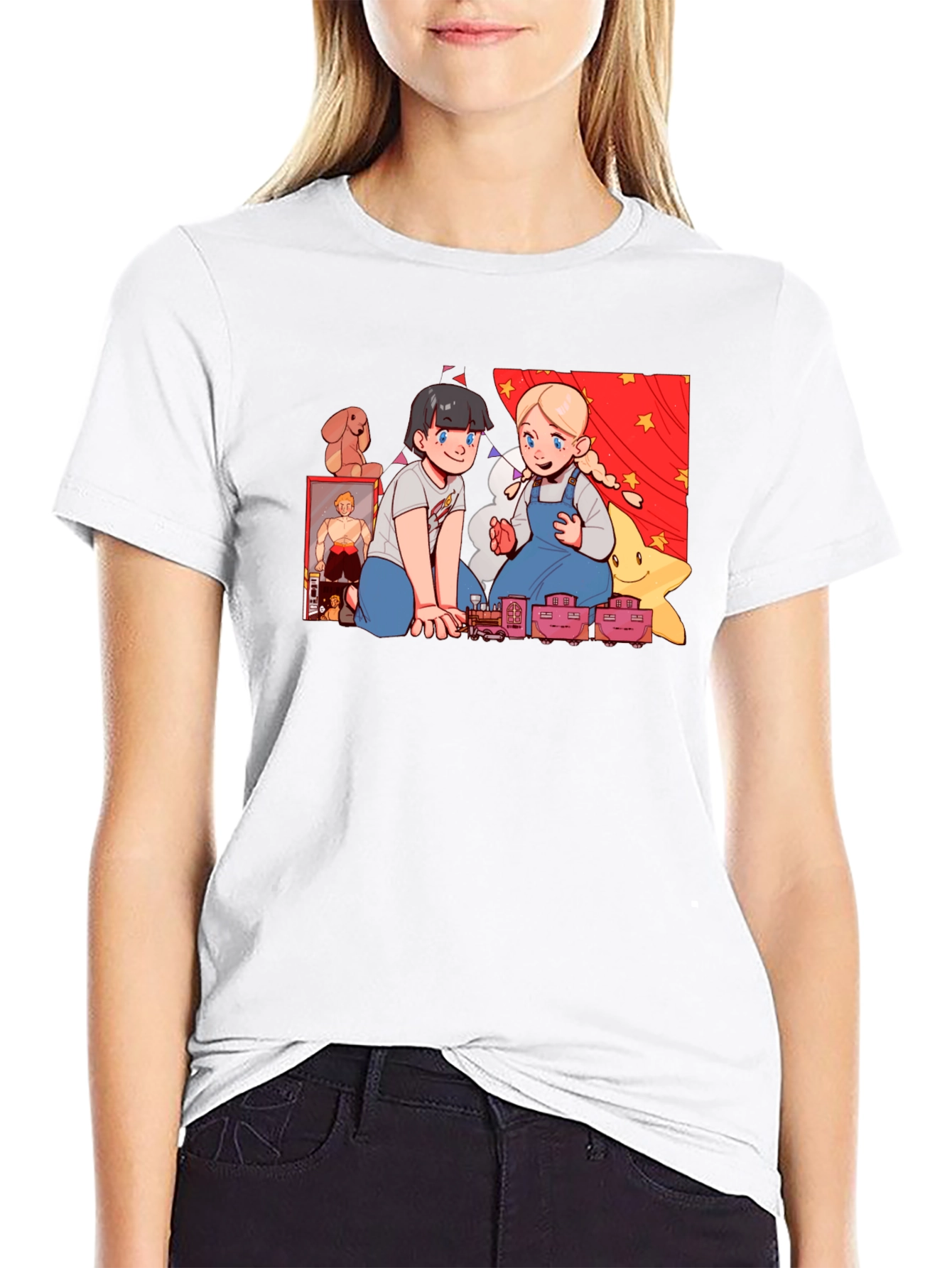 Playtime Pals Graphic Tee - Soft & Stylish