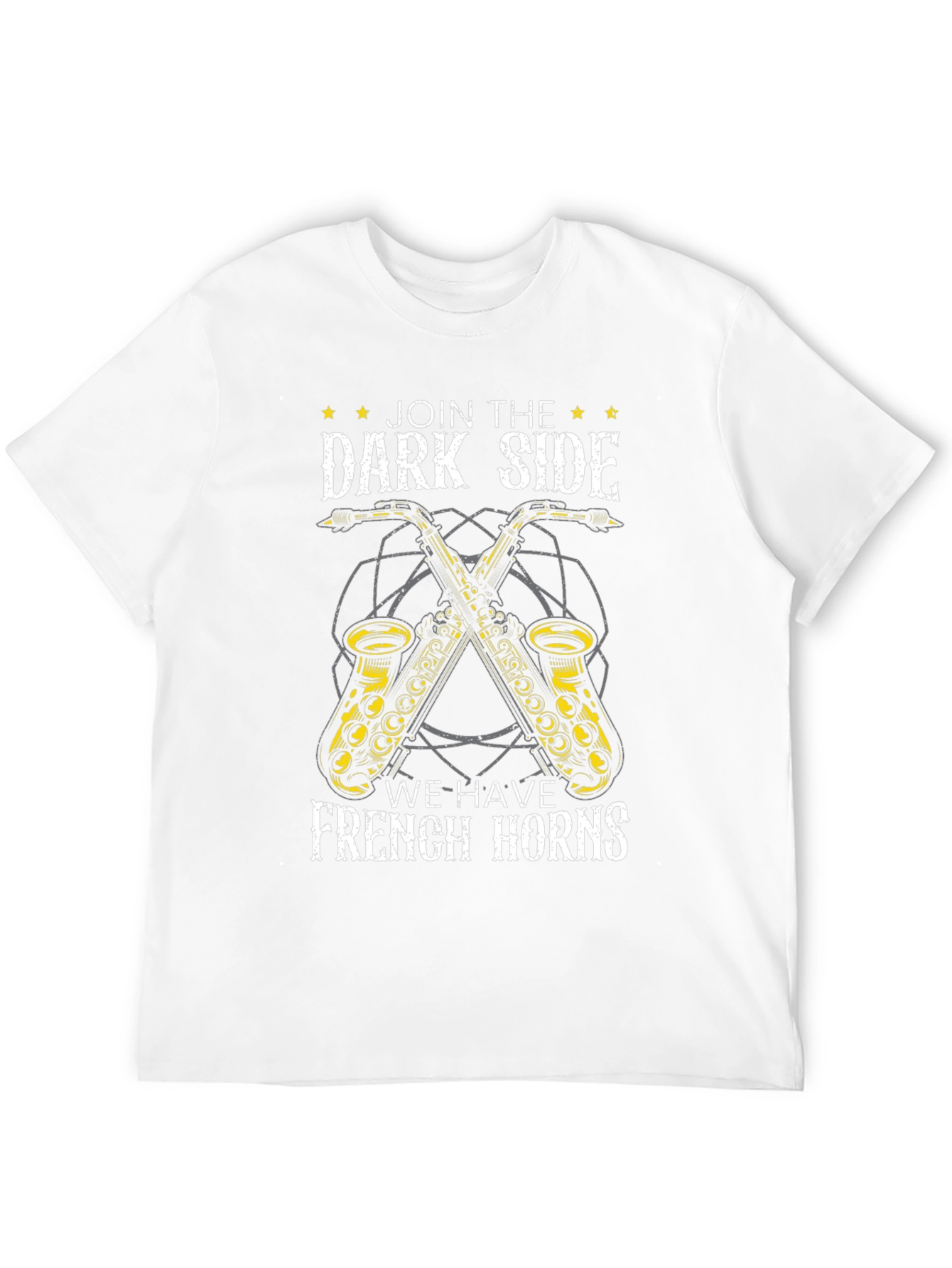Dark Side French Horns Graphic Tee