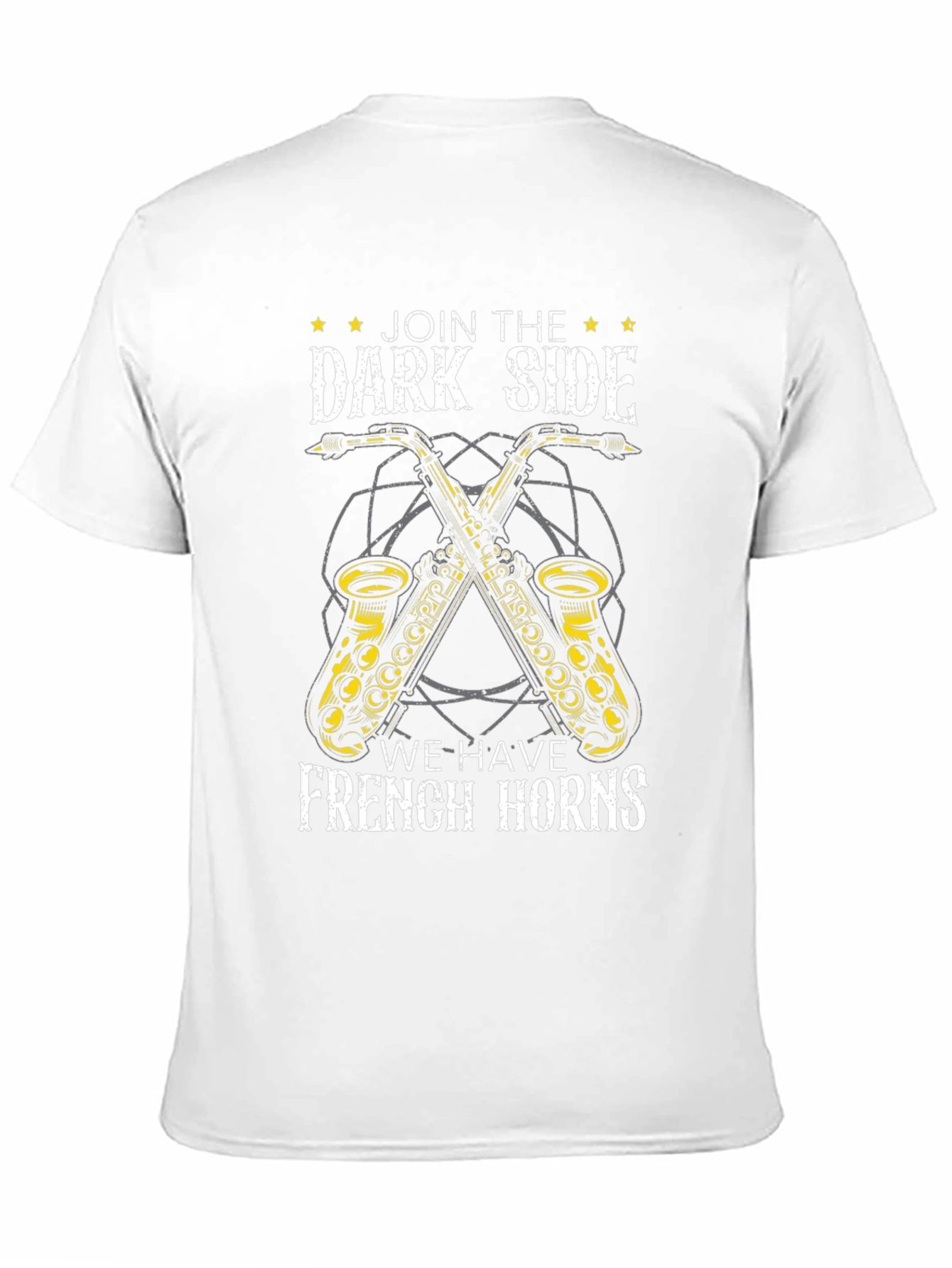 Dark Side French Horns Graphic Tee