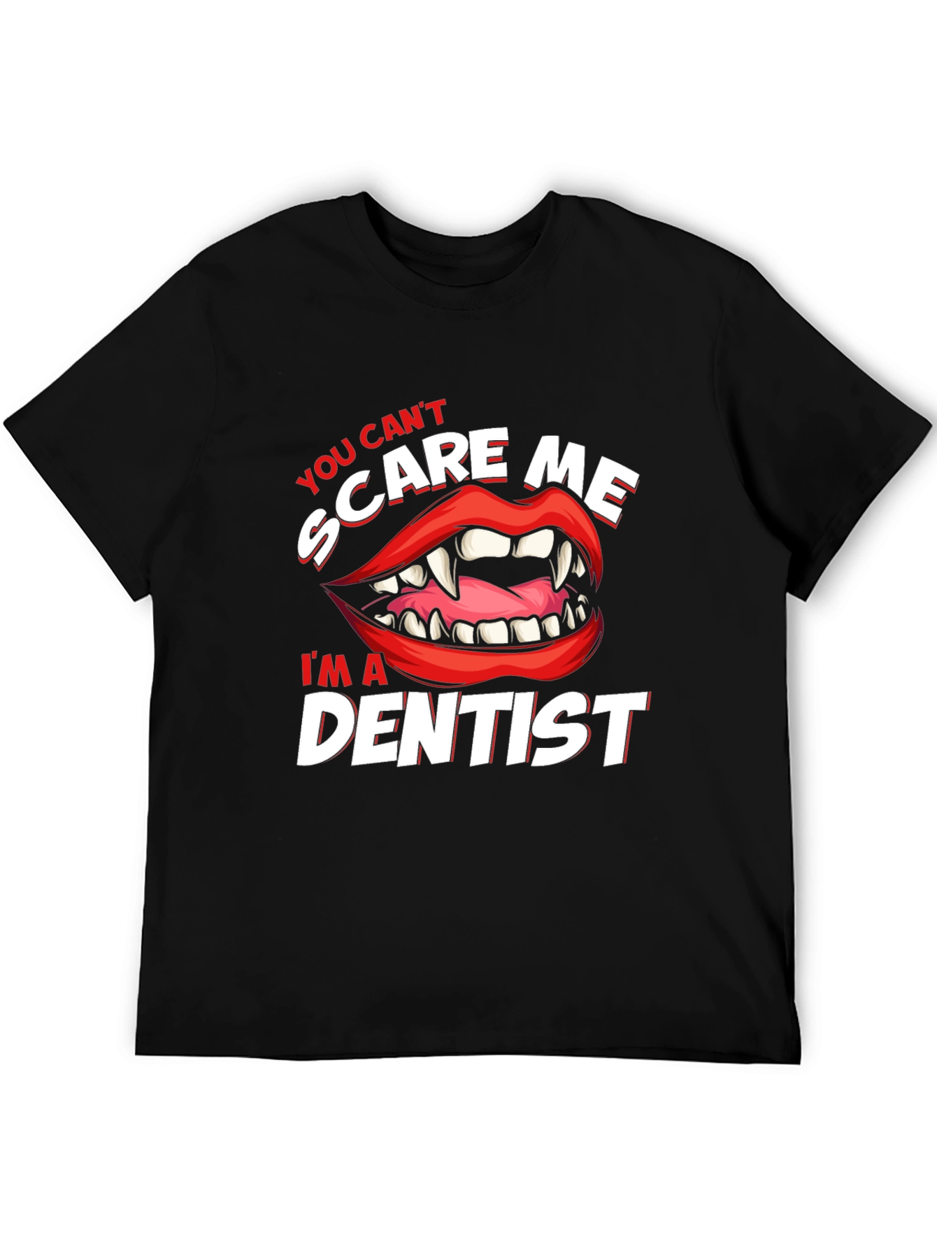 Dentist Scare Me T-Shirt: Halloween Doctor Tee