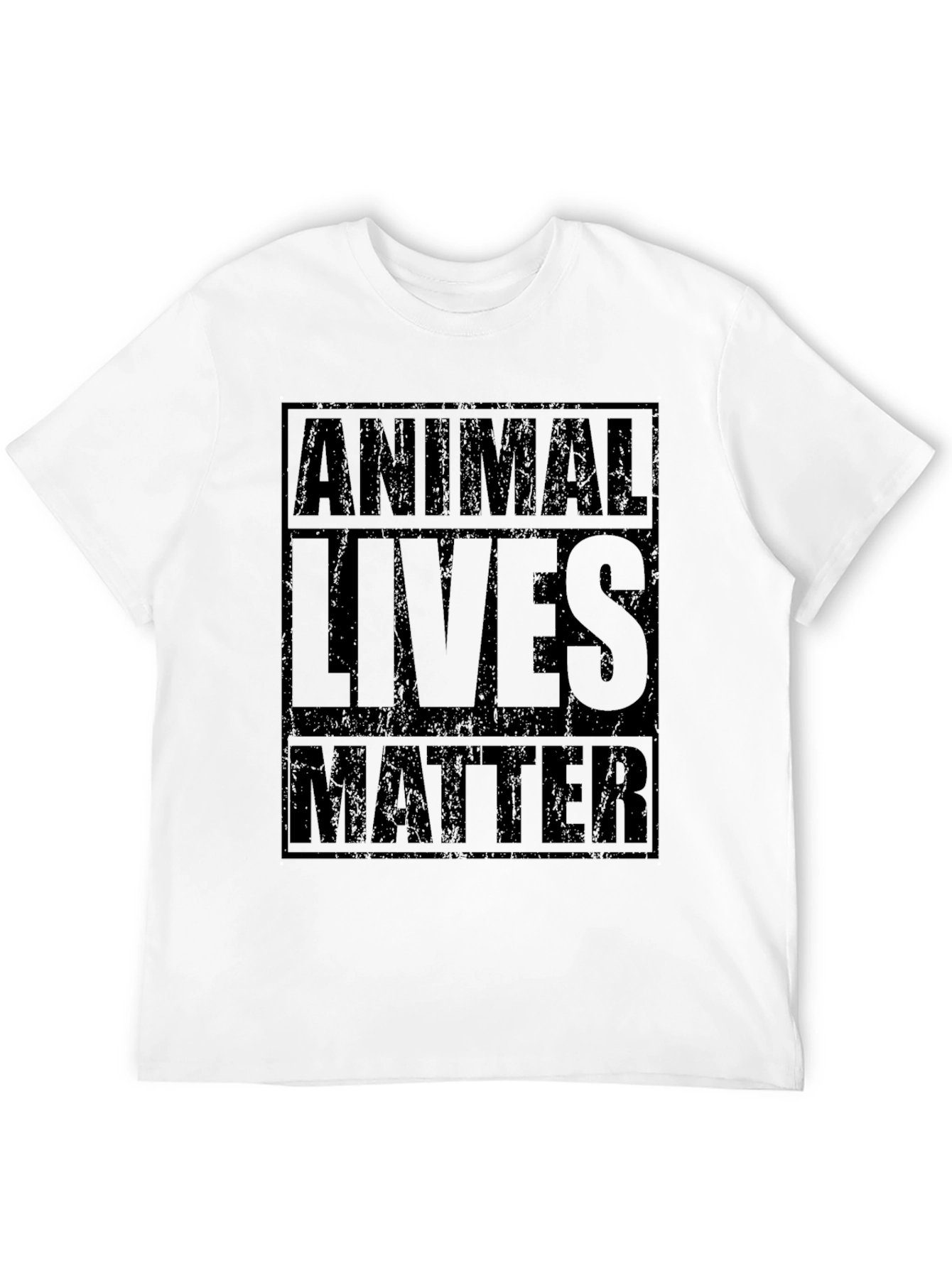 Animal Lives Matter Black T-Shirt