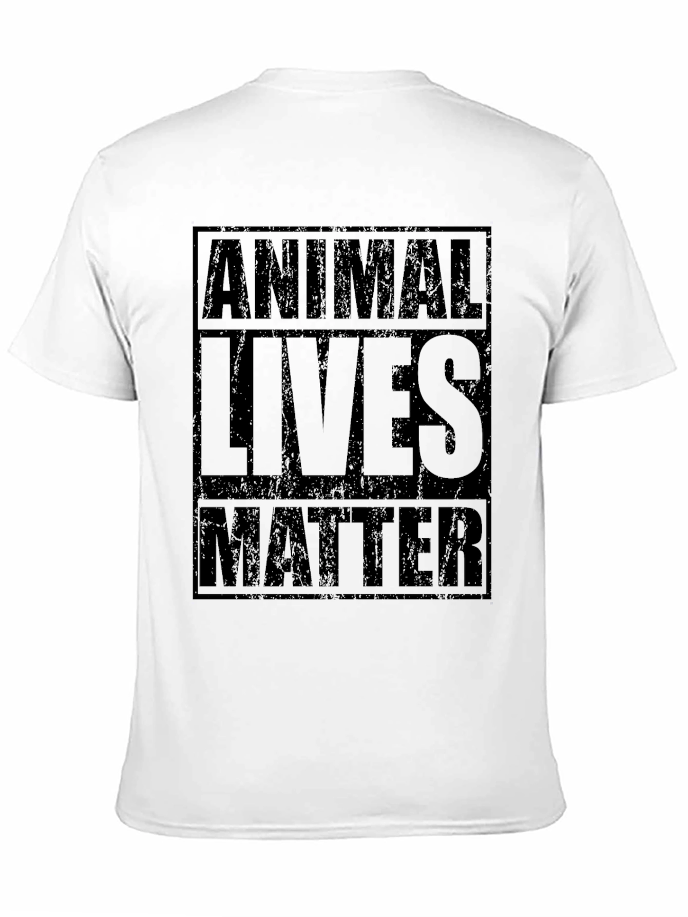 Animal Lives Matter Black T-Shirt